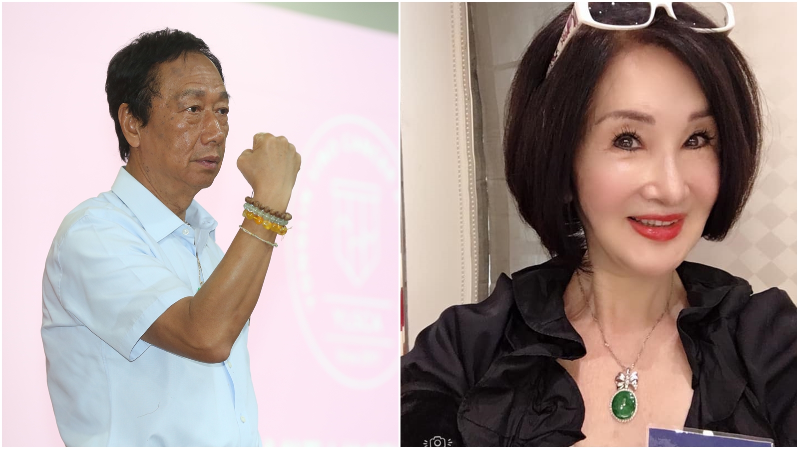 忠實郭粉的恬娃繼提出拍全裸寫真集後，再透露挺郭新招。（合成圖，吳貞慧記者攝、翻攝恬娃臉書）