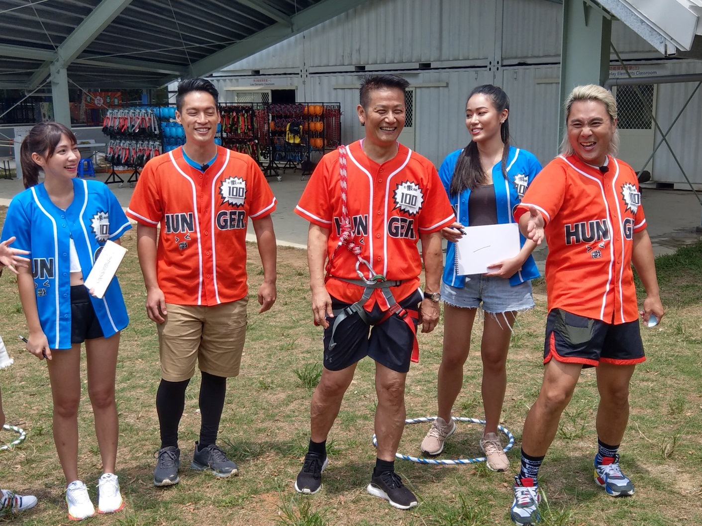 徐乃麟愛上實境遊戲節目《飢餓遊戲》，叫孫協志休假自願幫他代班。（中視）