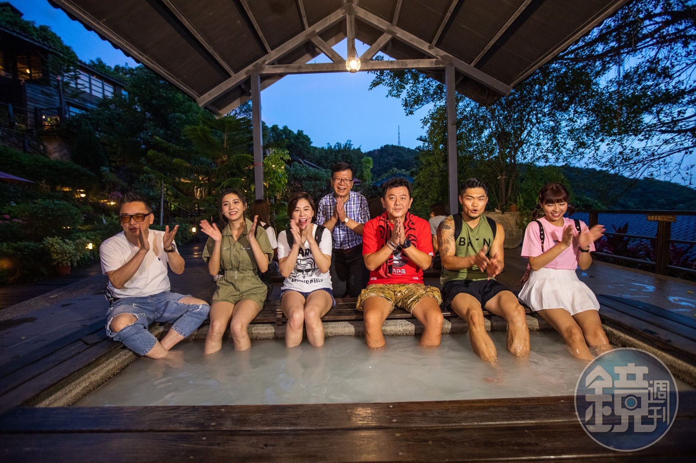 《旅行應援團之一起出發吧》本週由主持人庹宗康帶著李玖哲、黃小柔、詹惟中、峮峮及紫薇從大稻埕保安街傳統早餐開始，進行台北的回憶之旅。（衛視）