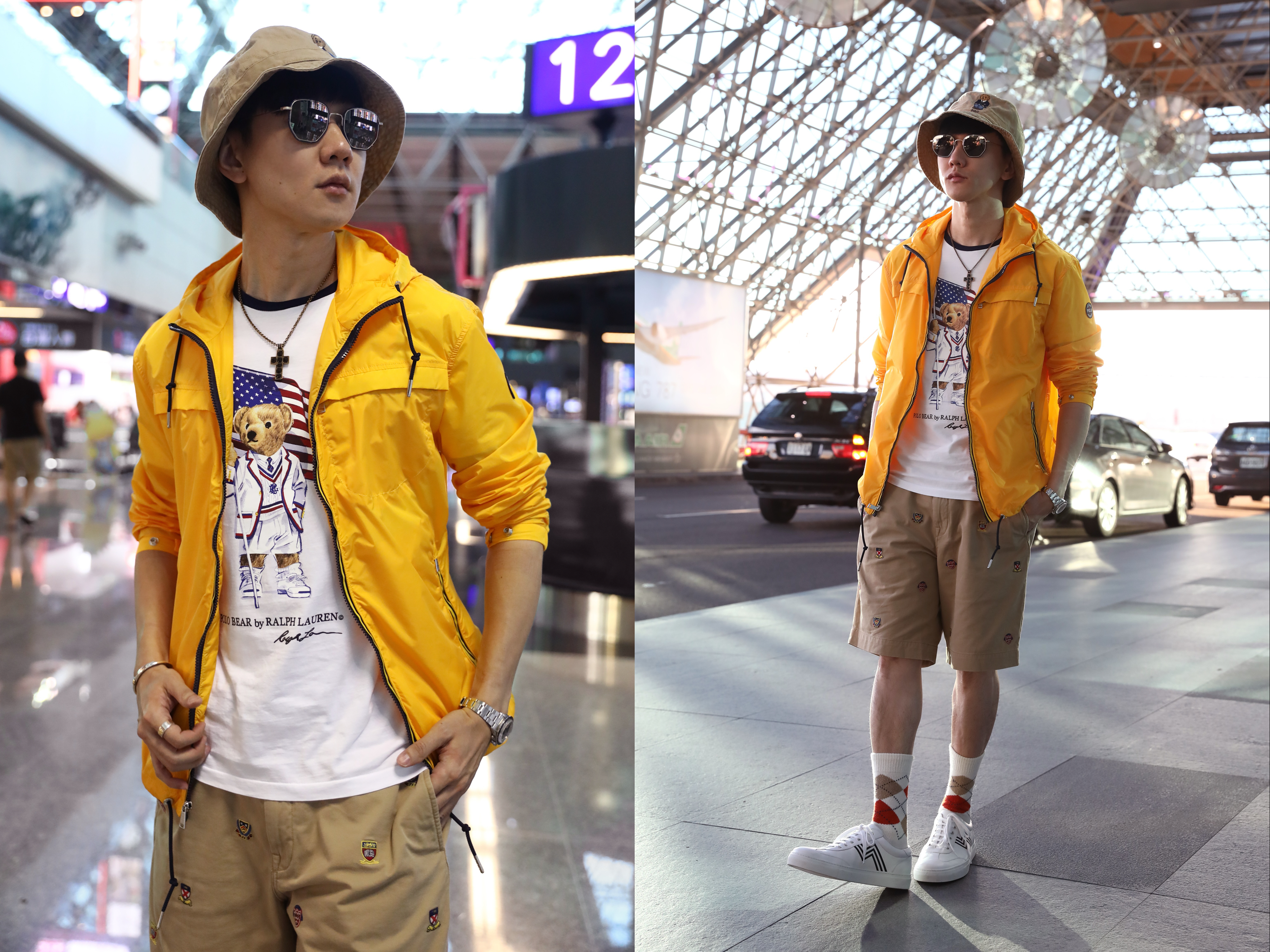 林俊傑受邀參加Ralph Lauren Collection 2019秋季時裝秀，身穿Polo Ralph Lauren系列展現童趣。（Ralph Lauren提供）