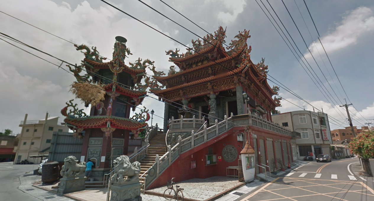 位在彰化縣埔鹽鄉的順澤宮，廟中供奉玄天上帝，是當地民眾的信仰中心。（翻攝自Google Maps）