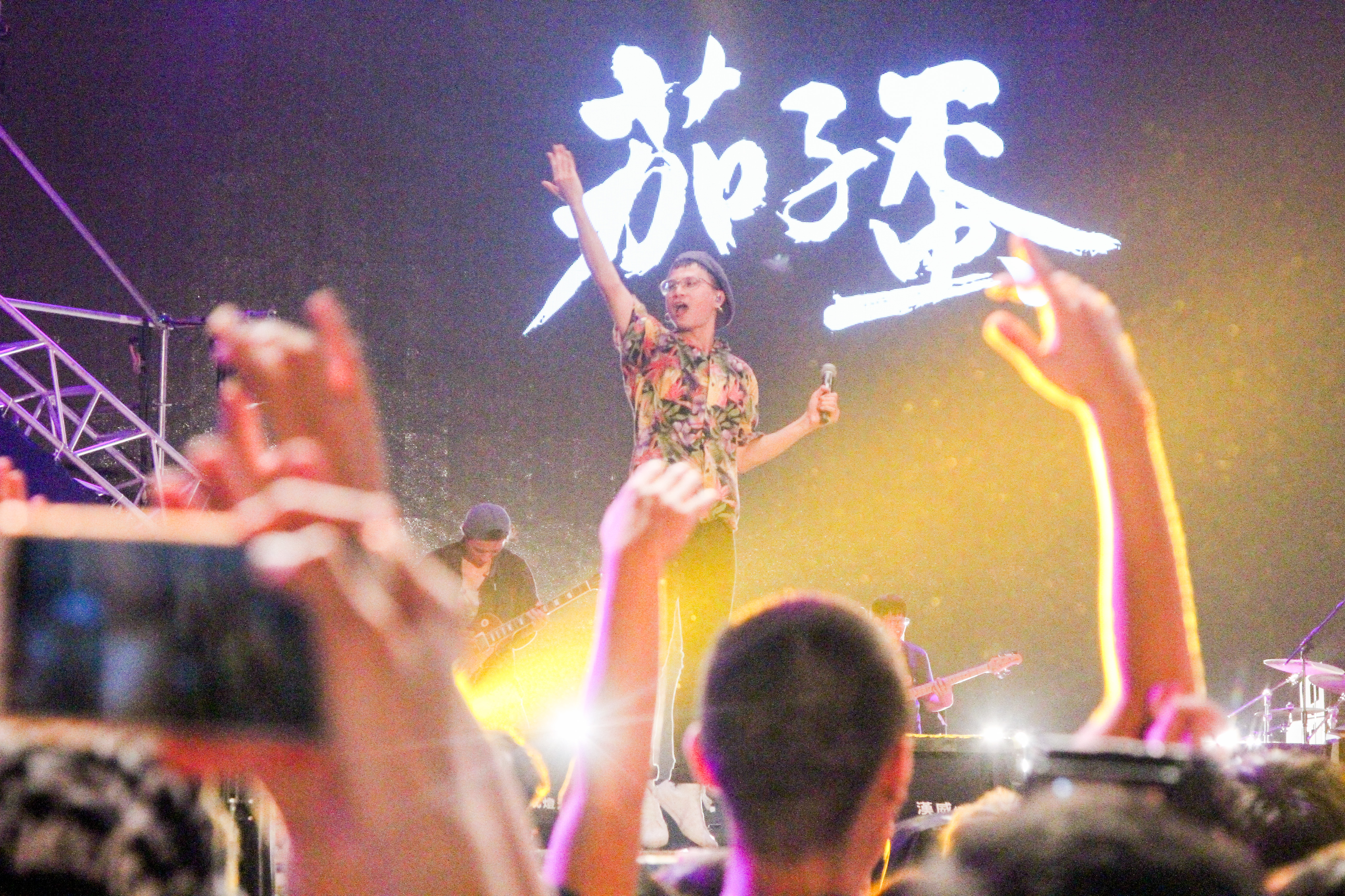 年度搖滾音樂盛事「搖滾台中」首日衝破4萬人次創下新紀錄。(台中市政府提供)