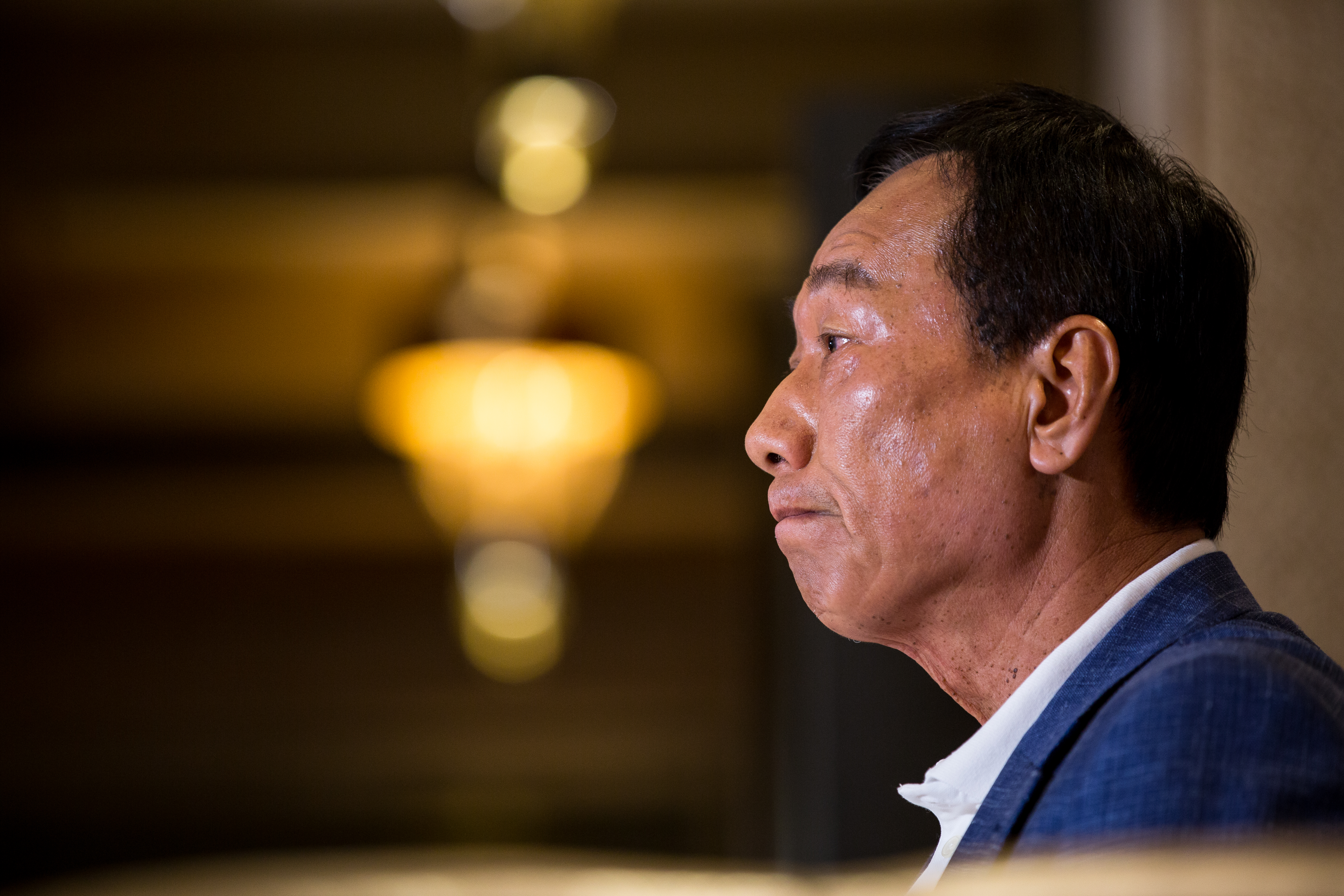 傳出郭台銘已決定在中秋起義退出國民黨，對此，郭辦公室發出聲明表示，希望大家再給他一點時間思考。