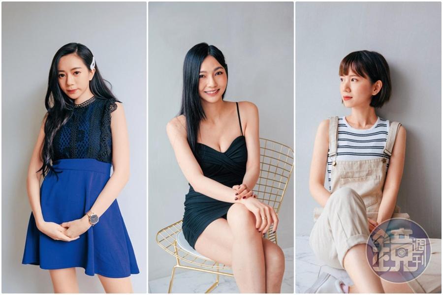 「浪Live」直播主菜菜、莉婭、如兒擔任直播主都有一年以上的時間。