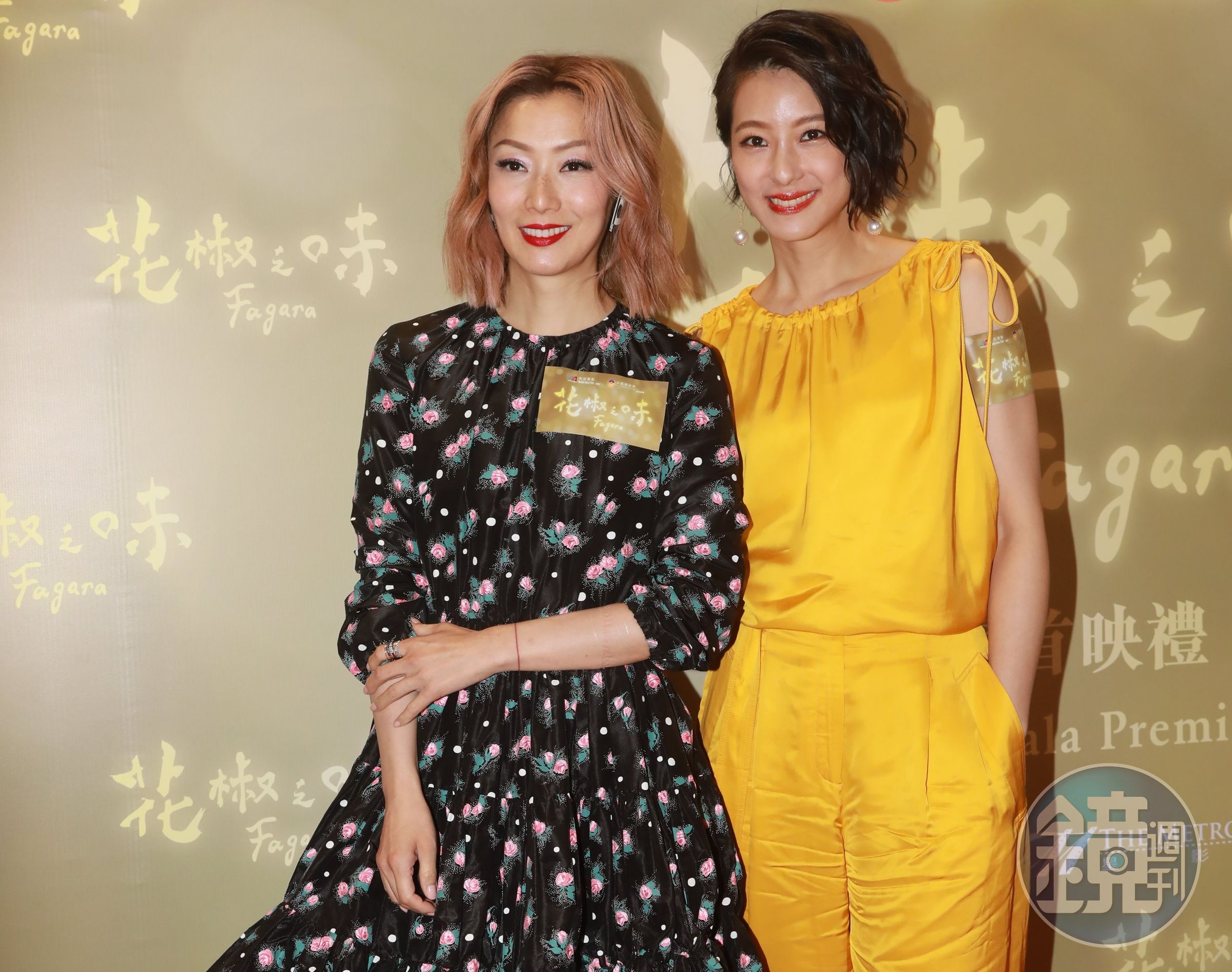 鄭秀文與賴雅妍在扮演姊妹後結為好友，私下也會聯絡。（華映提供）