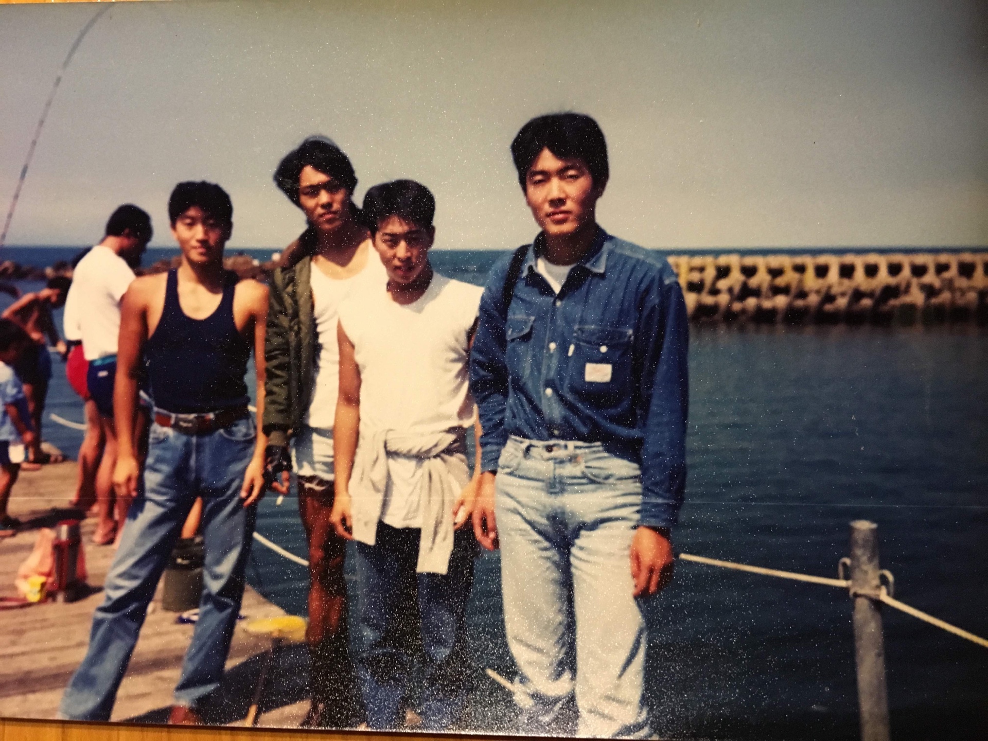永田英洋的大學時期照片，看得出到處旅行的基因（永田英洋提供）。