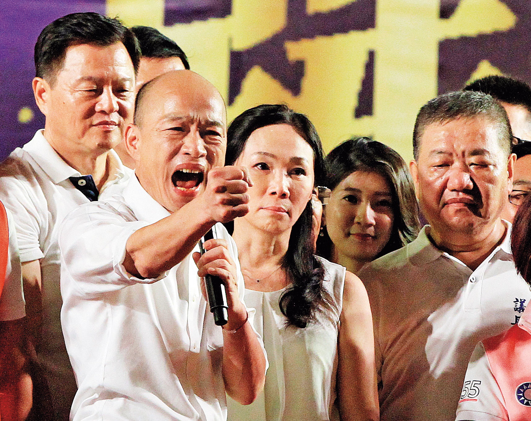 國民黨總統候選人韓國瑜一連串荒腔走板的表現，導致他去年享有的高人氣，如今江河日下。