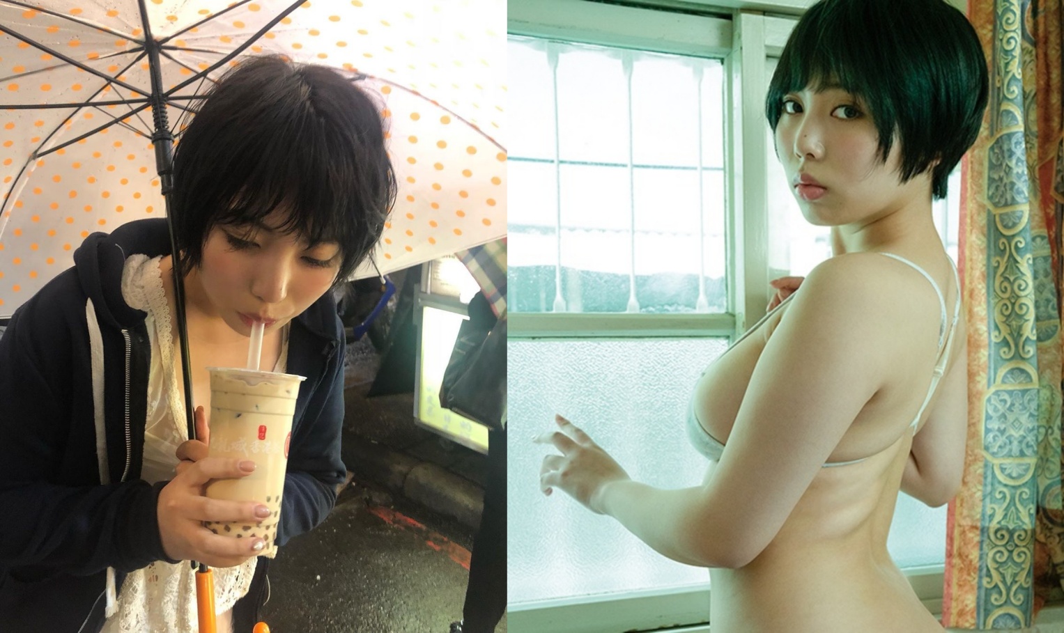 日本寫真女星安位薫今年才19歲，擁有H罩杯的傲人身材。（網路圖片）