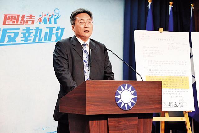 李福軒在藍營內被視為青壯派菁英人物之一,過去多次在媒體上公開發表言論,提醒韓國瑜不要走鐘。(翻攝國民黨官網)