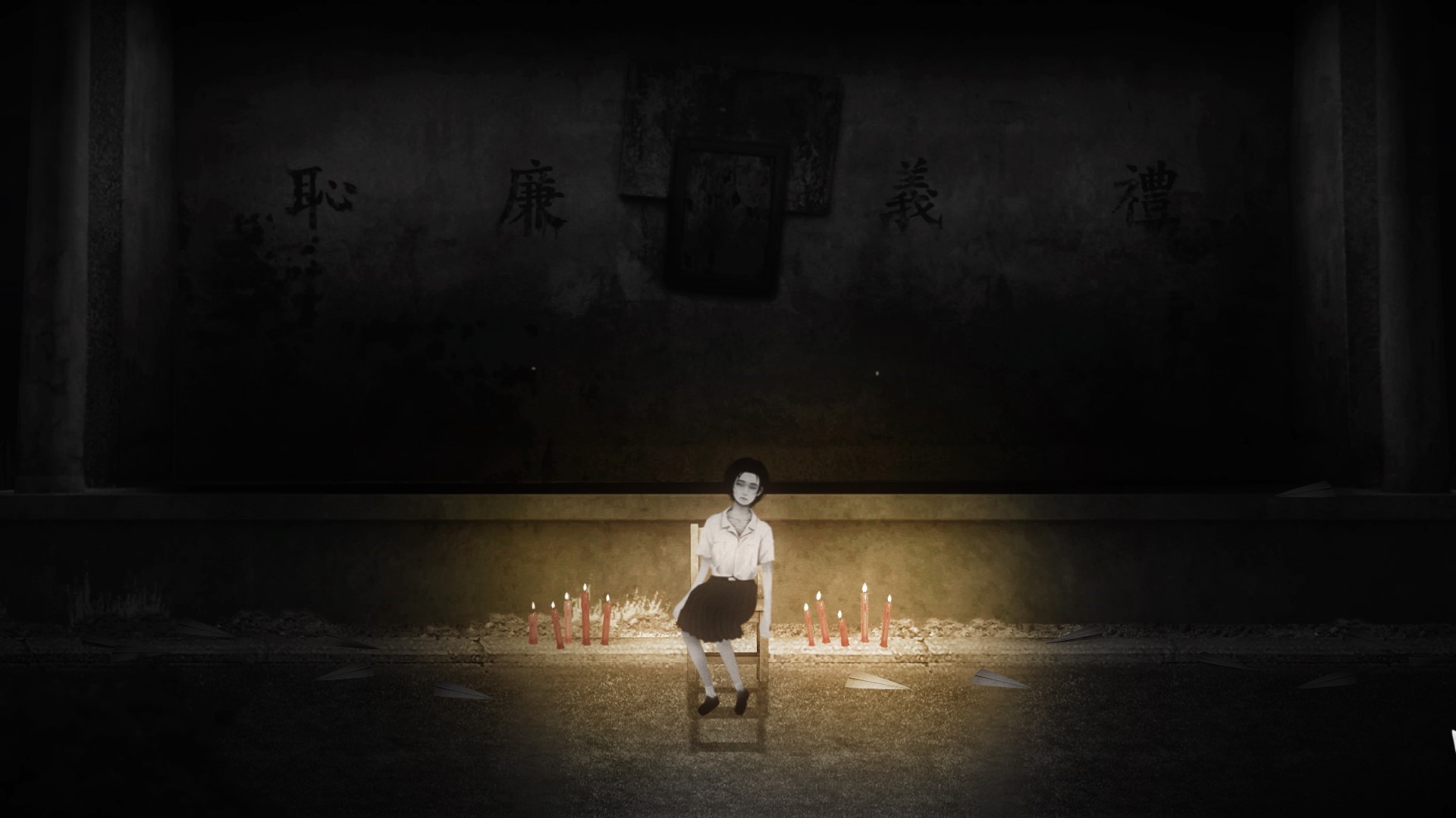 導演徐漢強認為,電玩《返校》是具有台灣特色的遊戲,只有台灣人可以做,而且完全是以台灣人為出發點,這點非常難得。(翻攝自《返校》遊戲)