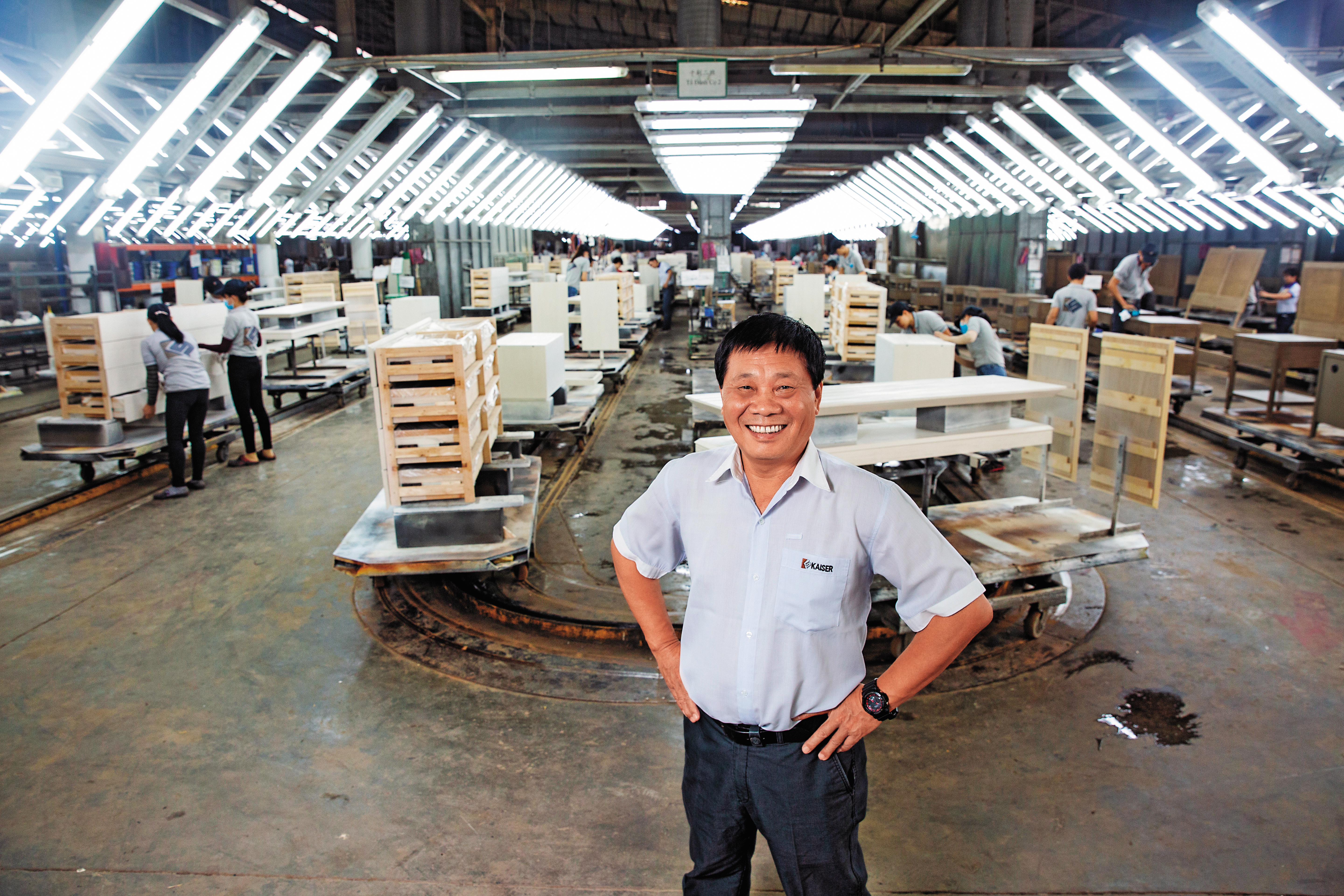 越南家具大王羅子文將在東協市場推出自有家具品牌，結合商業地產打造東協版的IKEA。