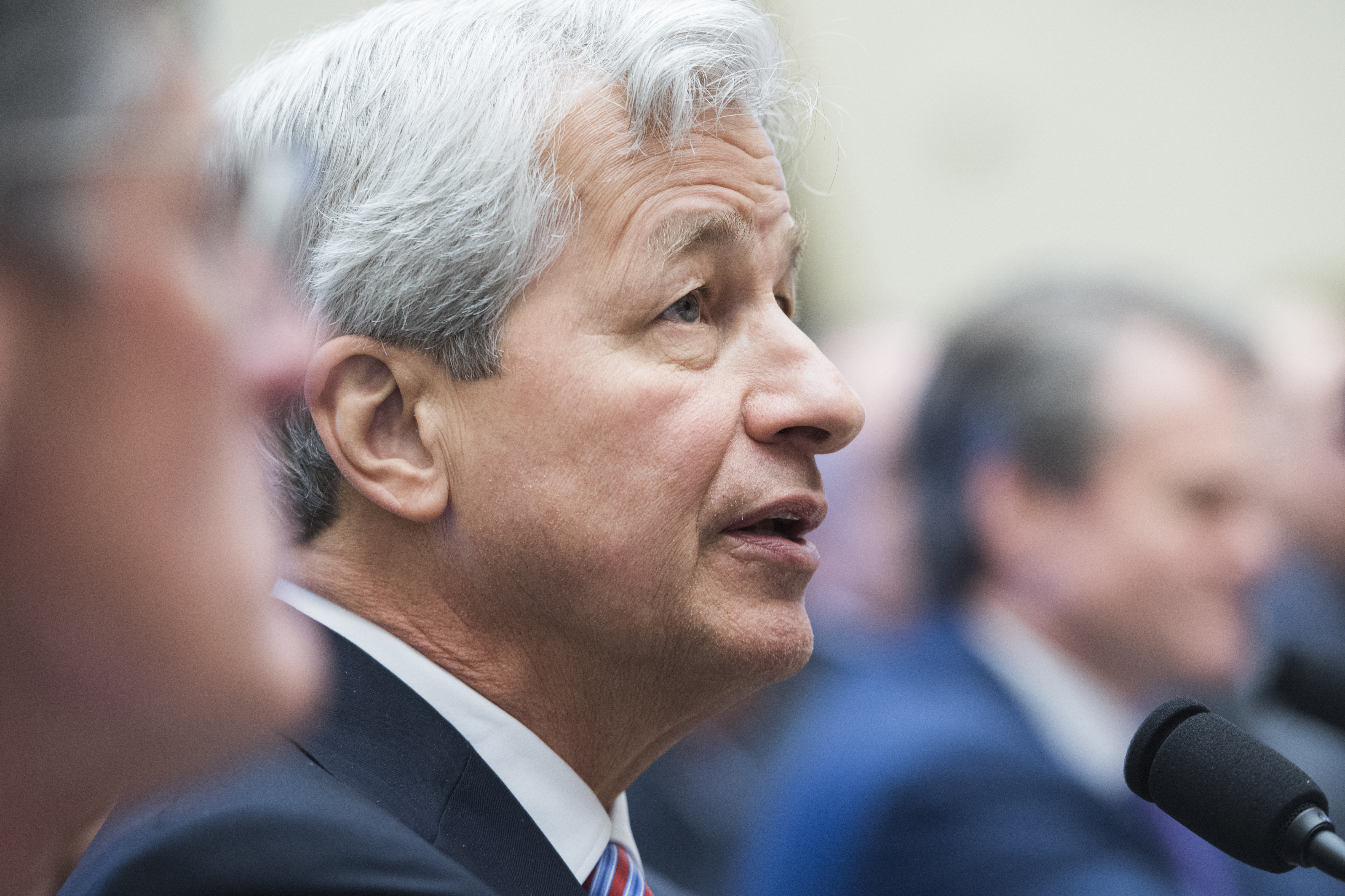 摩根大通銀行執行長Jamie Dimon為現任商業圓桌論壇主席。（東方IC）