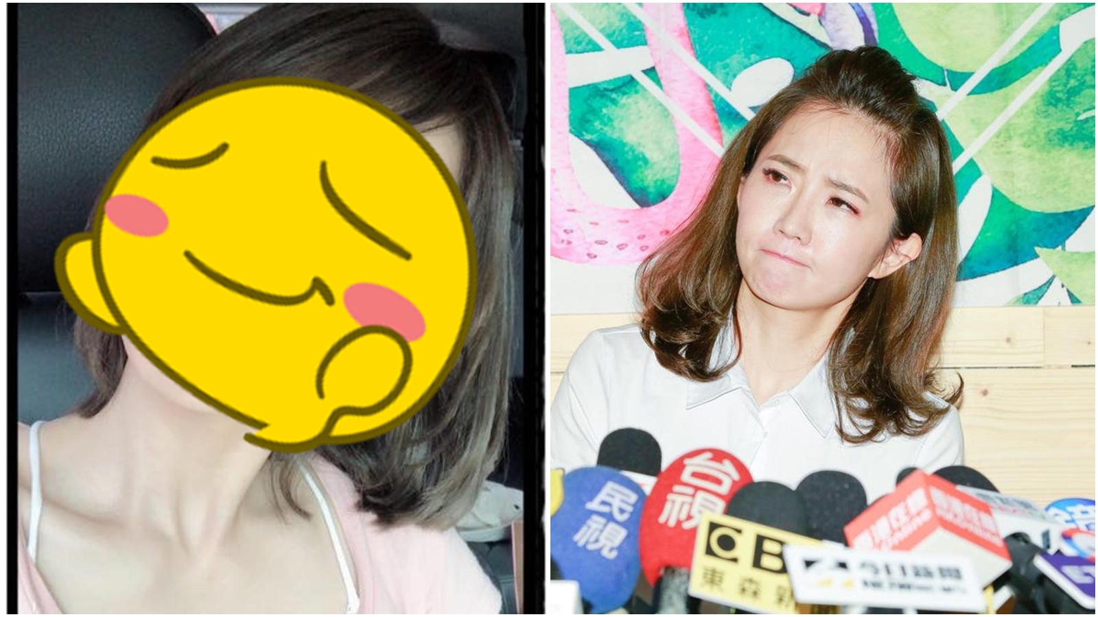 謝忻不倫戀好不容易平息，卻被王瞳和馬俊麟緋聞牽連。（合成圖，林弘斌記者攝、翻攝謝忻IG）