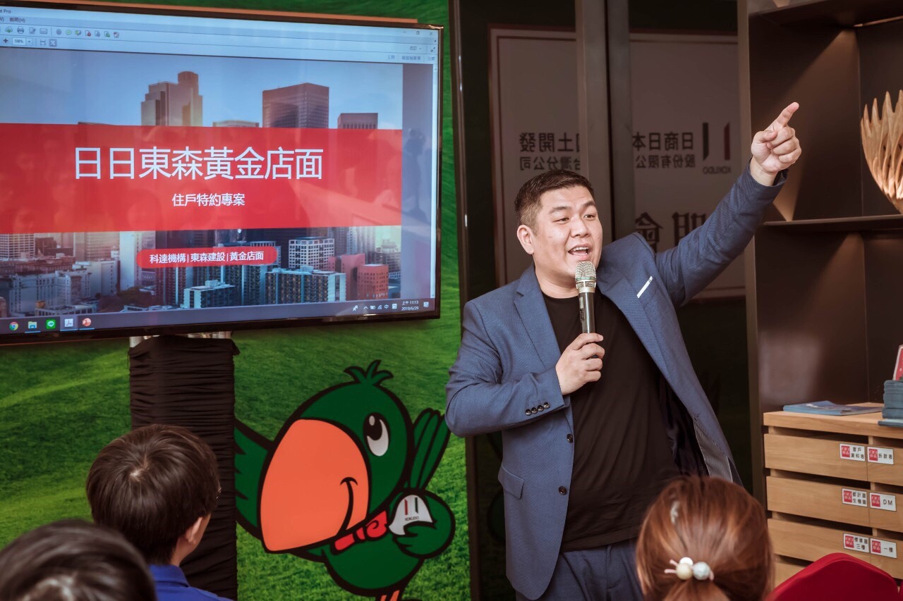 獲得商界大老支持,賴建程跨足建築業首戰告捷。(科達機構提供)