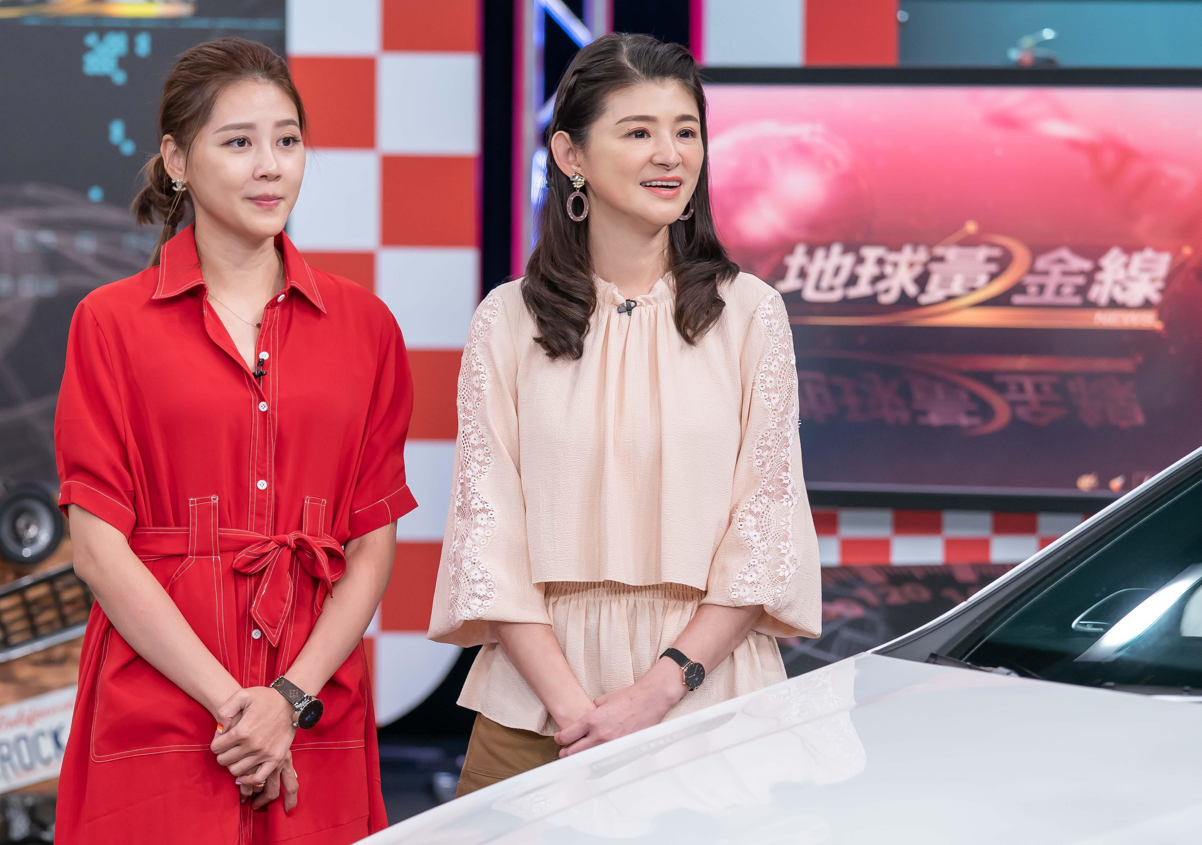 TVBS《地球黃金線》本周邀請達人和愛車藝人談買車原則，嚴立婷分享在沖繩自駕卻險遇致命車禍。（TVBS提供）