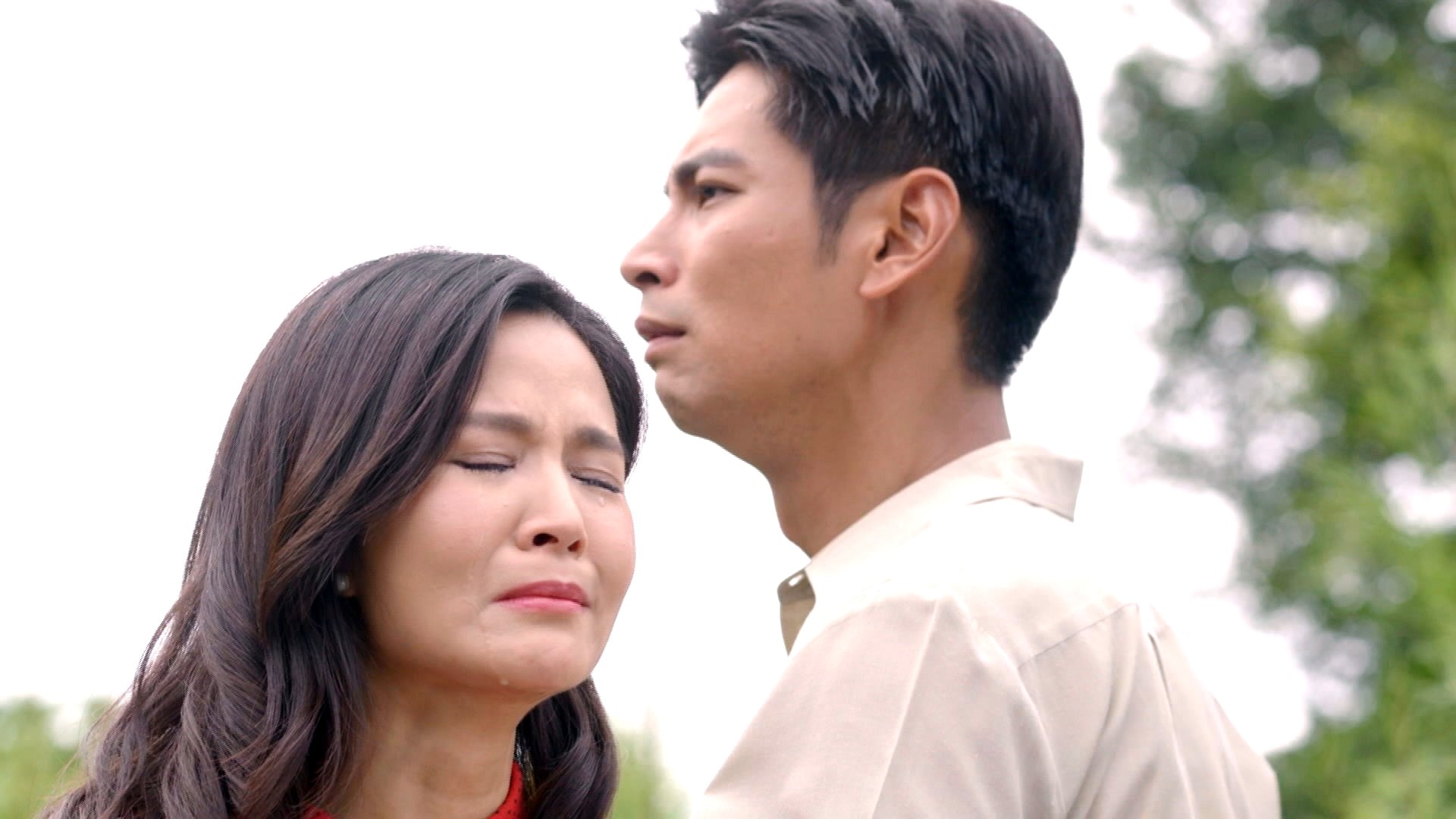 吳怡霈與楊子儀在《天之蕉子》中的孽戀讓網友氣到上PTT黑吳怡霈。（三立提供）