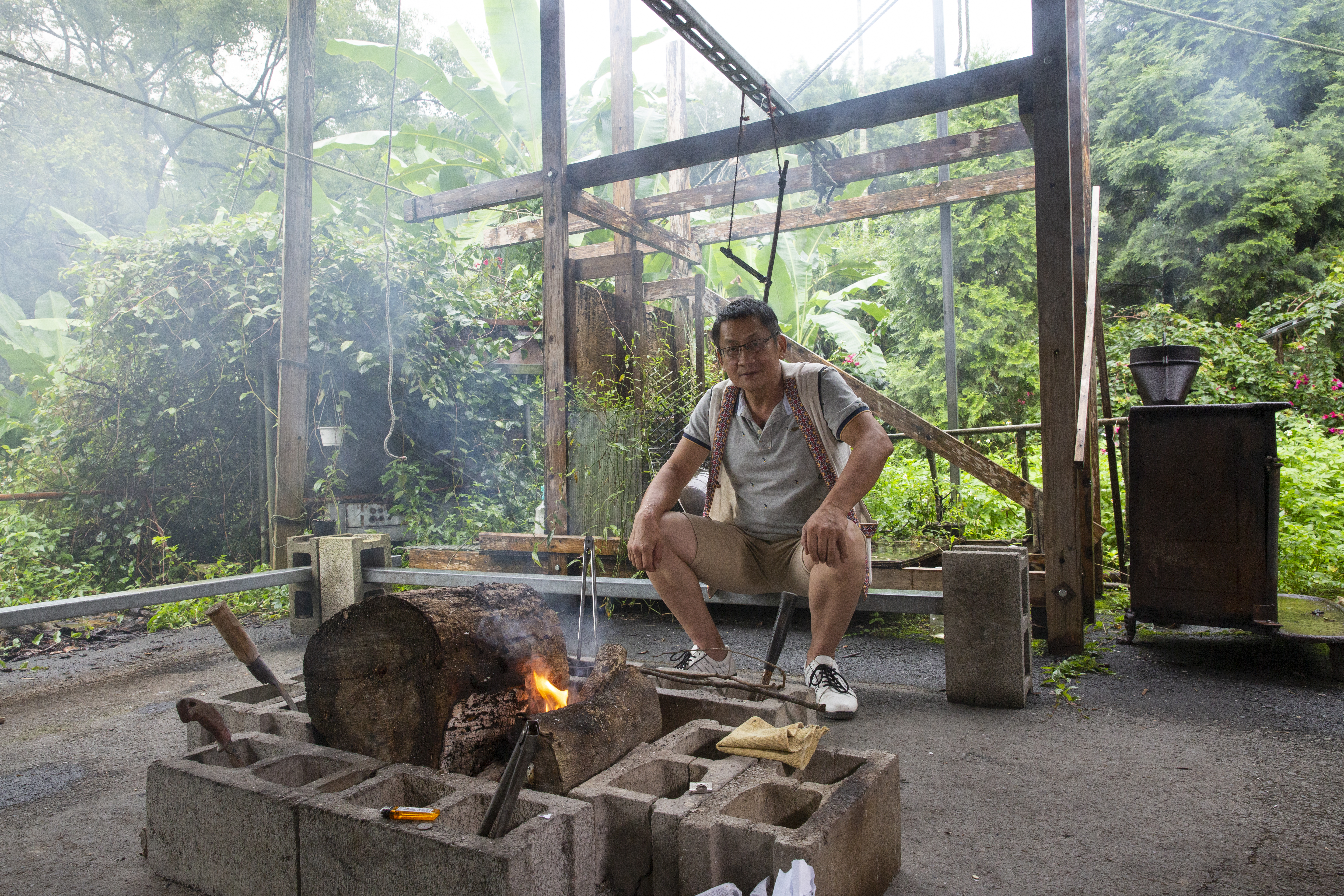 高春貴，51歲，達文營造工務部主任，魚池鄉