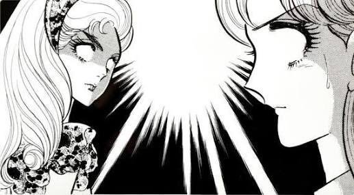 《玻璃假面》獨特的白眼傳情，蔚為風潮。