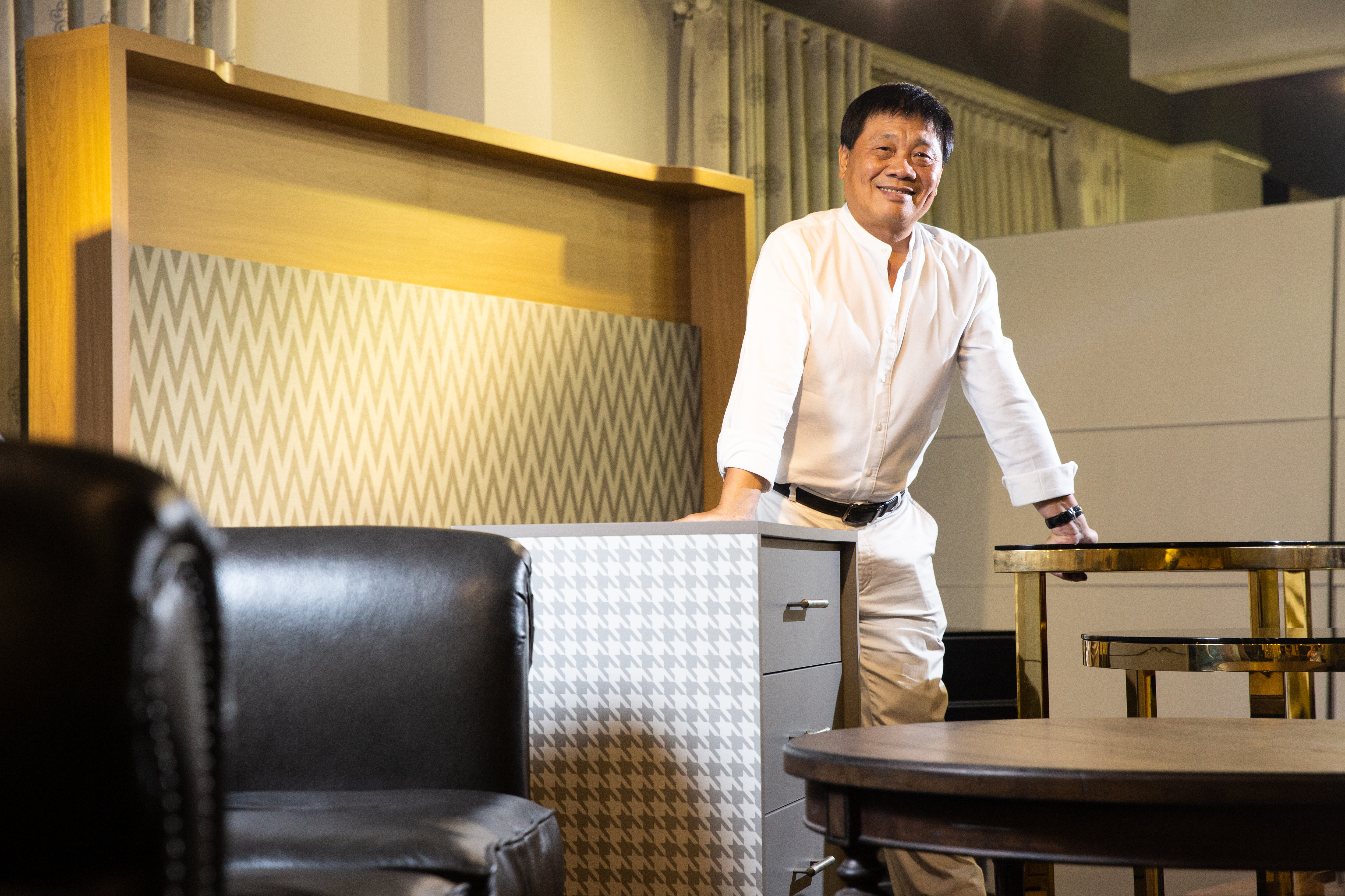 2014年越南爆發513排華暴動，近7成員工自願和羅子文留守廠區、固守家園。