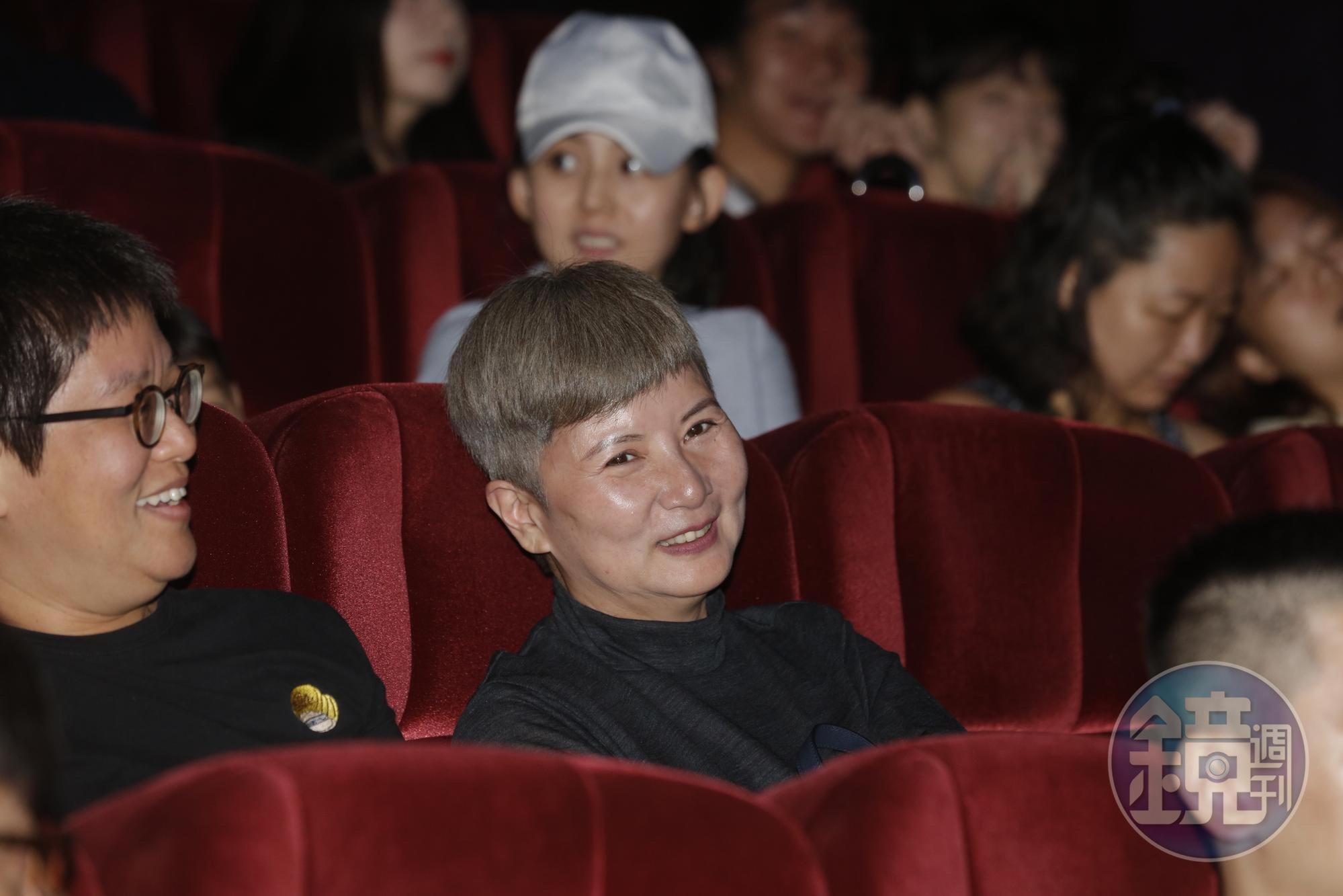 《返校》監製李烈、李耀華等人都來到演唱會現場支持雷光夏。