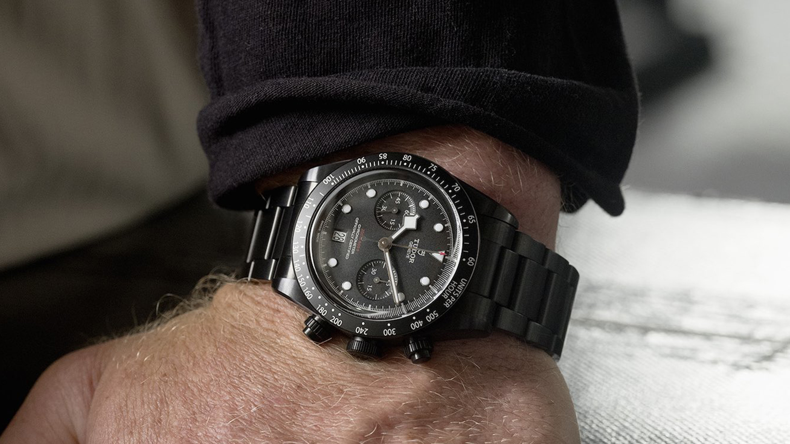 【新錶快訊】All Blacks全黑版再一枚！帝舵Black Bay Chrono Dark限量聯名