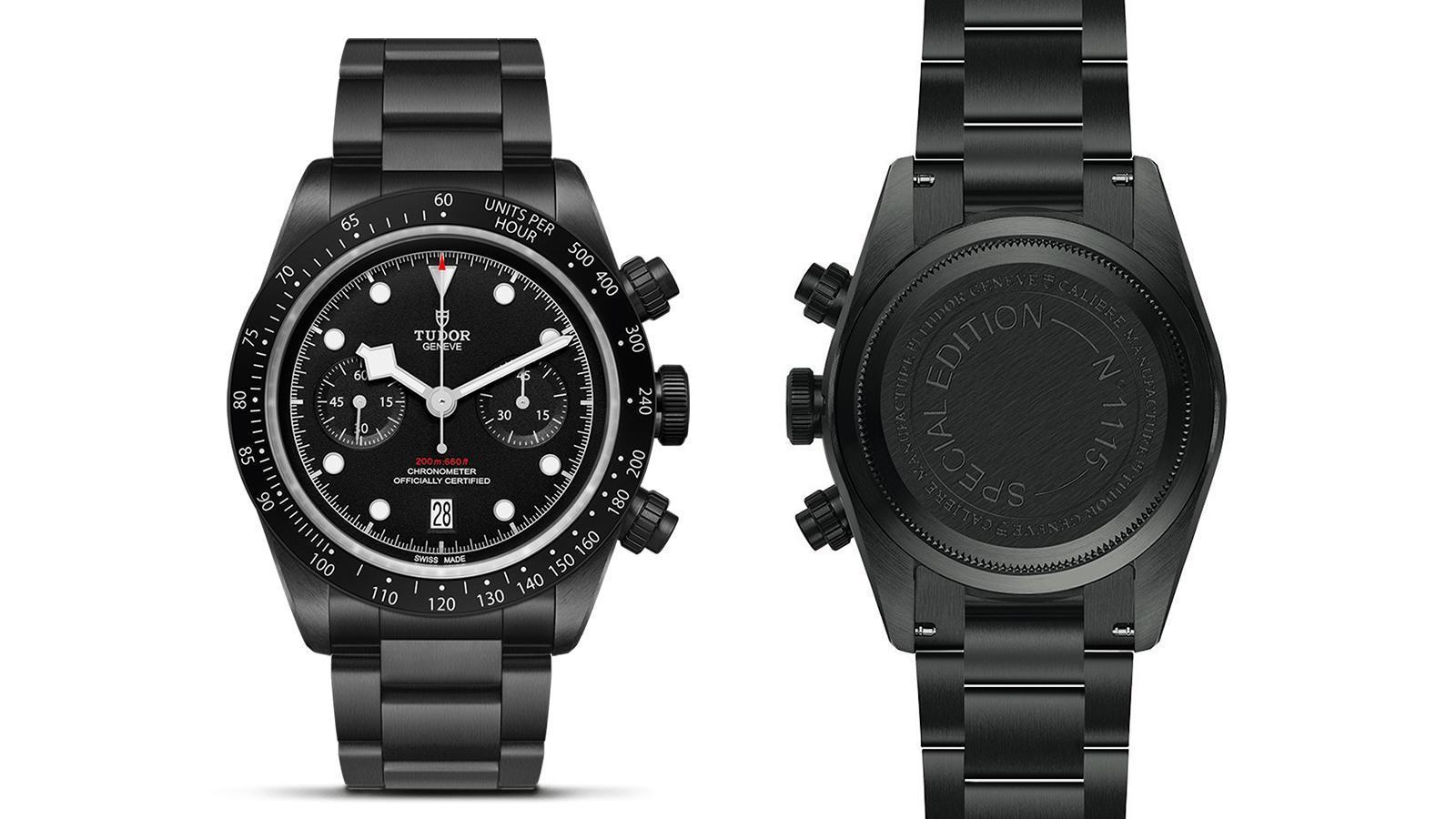 Black Bay Chrono Dark，型號79360DK，錶徑41mm、定價USD 5,925 （約新台幣18萬 ）