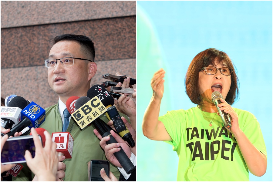 民進黨本週三（18日）中執會將進行最後一波立委選區提名作業，台北市第8選區將徵召北市議員阮昭雄（左），雲林縣第1選區將徵召蘇治芬（右）參選。（本刊資料照）