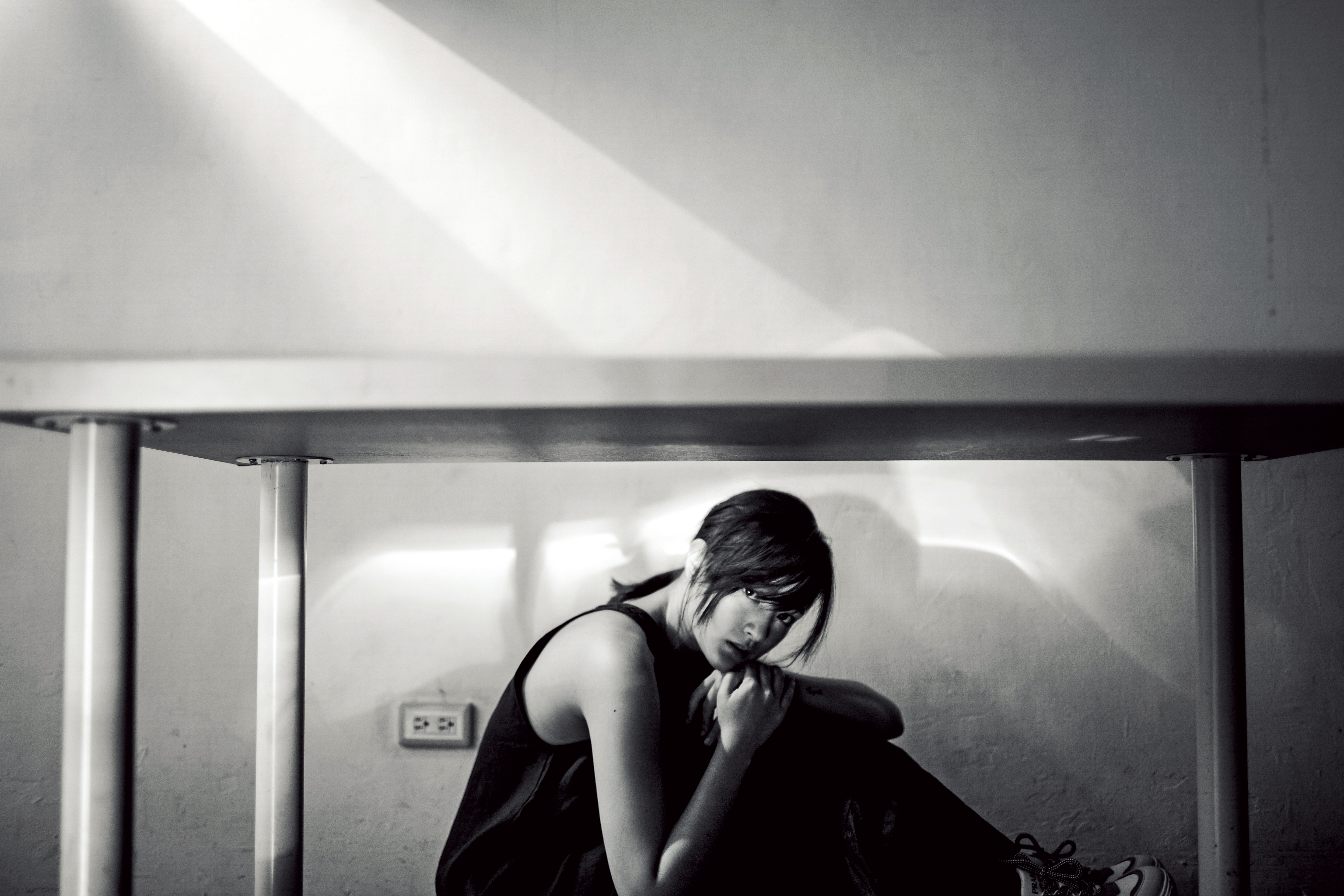 王淨說，演戲之外，她不太讓別人看到自己的黑暗面，「因為我覺得每個人都沒有義務要去接收你心情上的垃圾。」