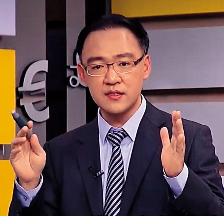 國泰證期顧問處副總經理錢冠州認為，日韓貿易戰長期恐打亂全球供應鏈布局。（翻攝非凡電視）