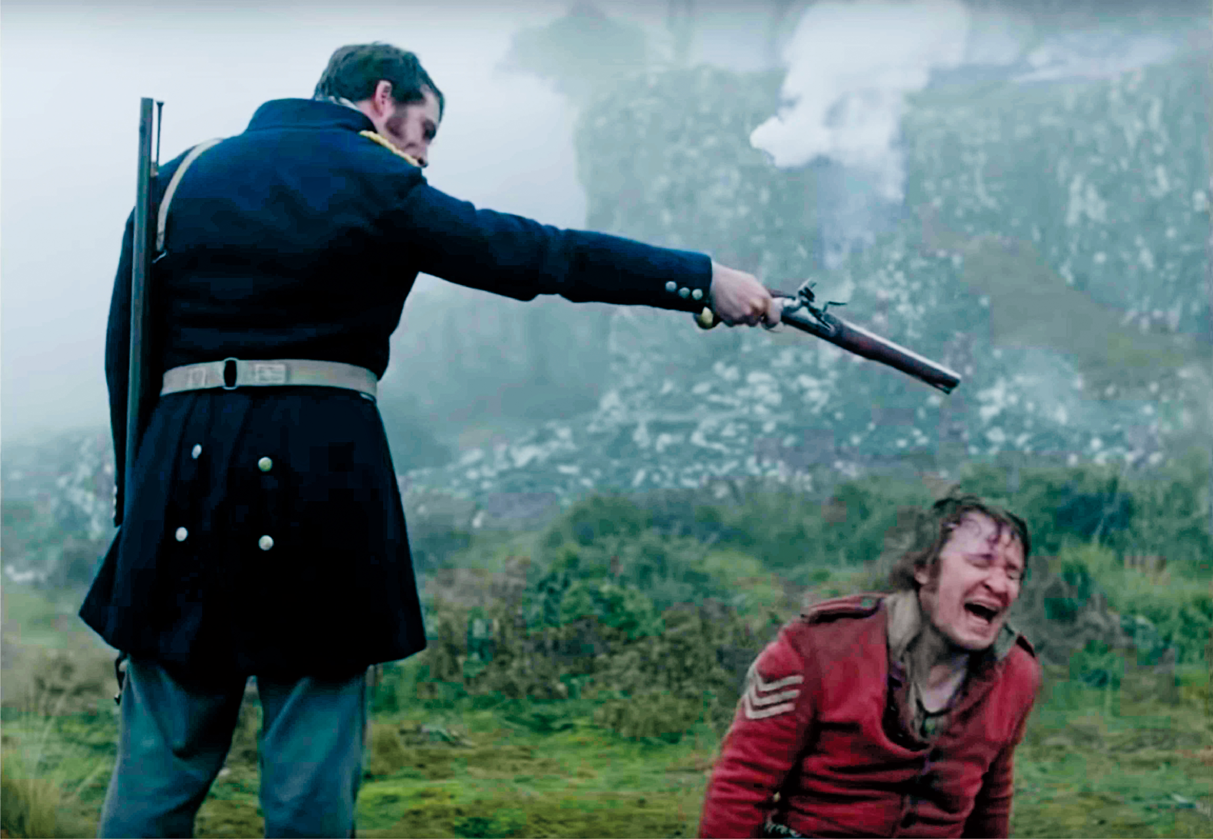 電影探討種族與性別暴力，片中有著令人不忍直視的的殘暴虐待場面，令人坐立難安。（傳影互動提供）