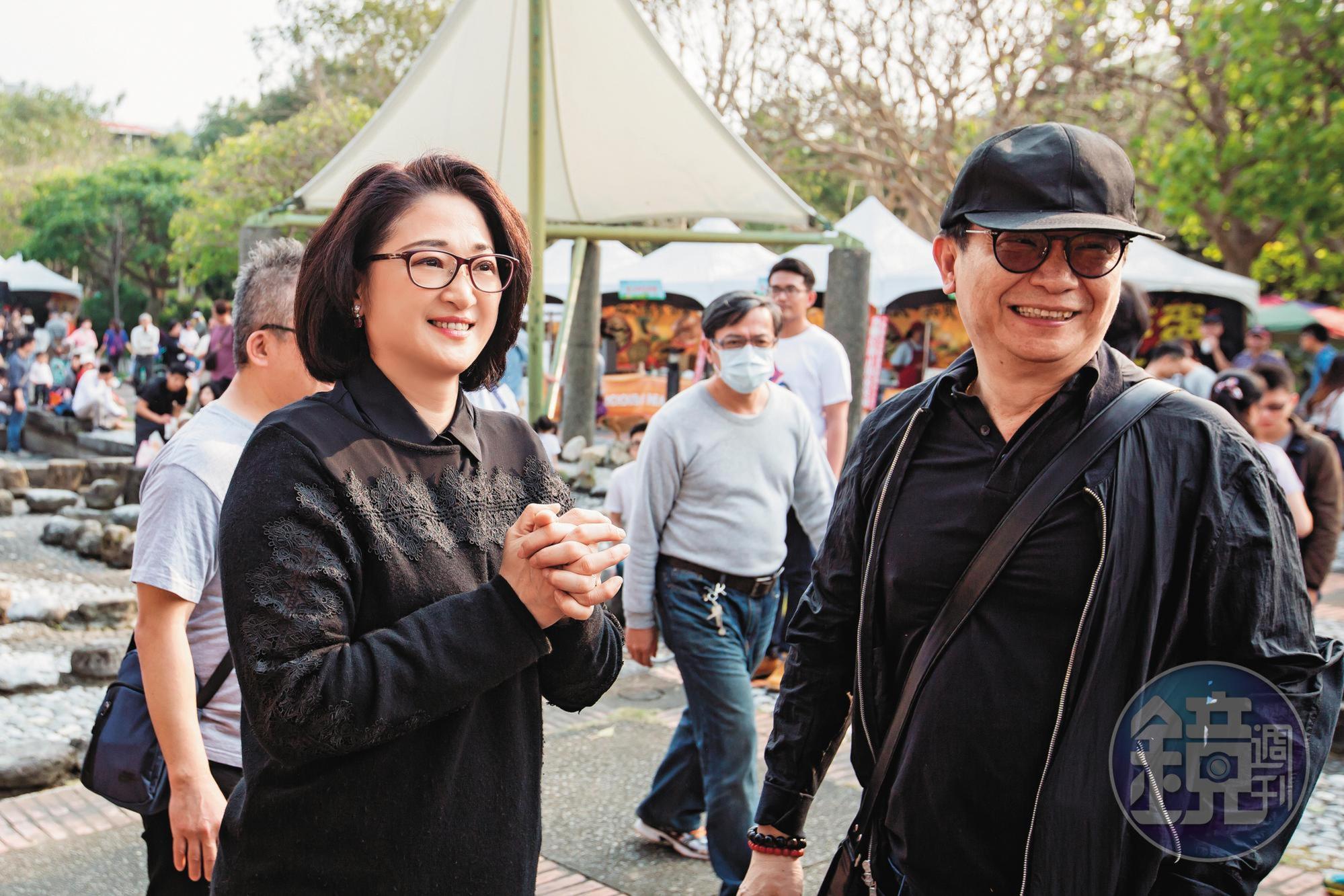 裕隆集團副執行長陳國榮（右）是嚴凱泰在世最信任的副手，裕隆這波高階人事異動，他首當其衝。