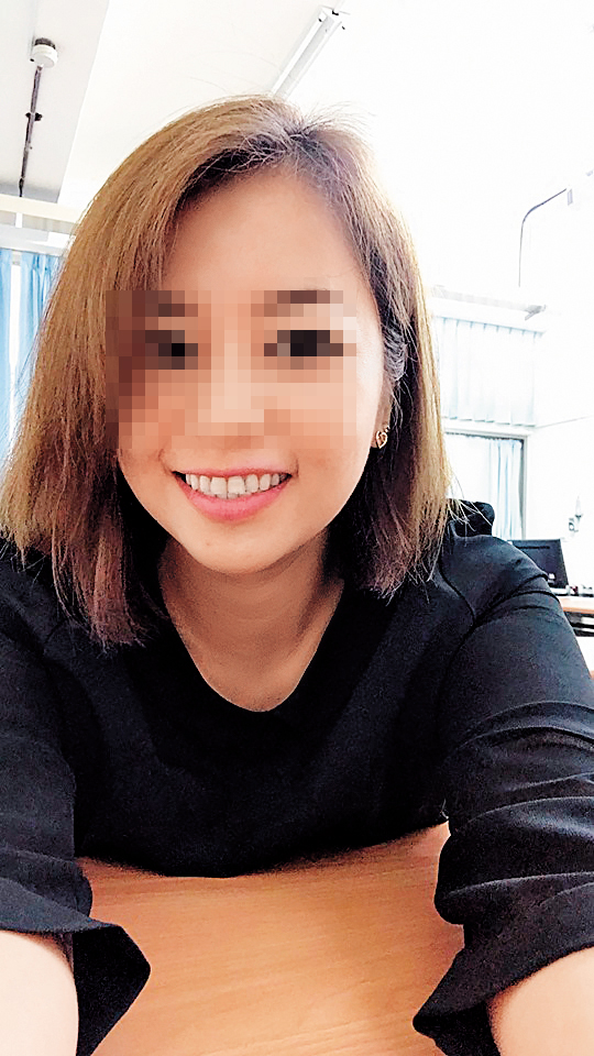 A小姐(圖)的職業是性治療師,外傳她與總統隨扈陳清文已交往3、4年。(翻攝臉書)
