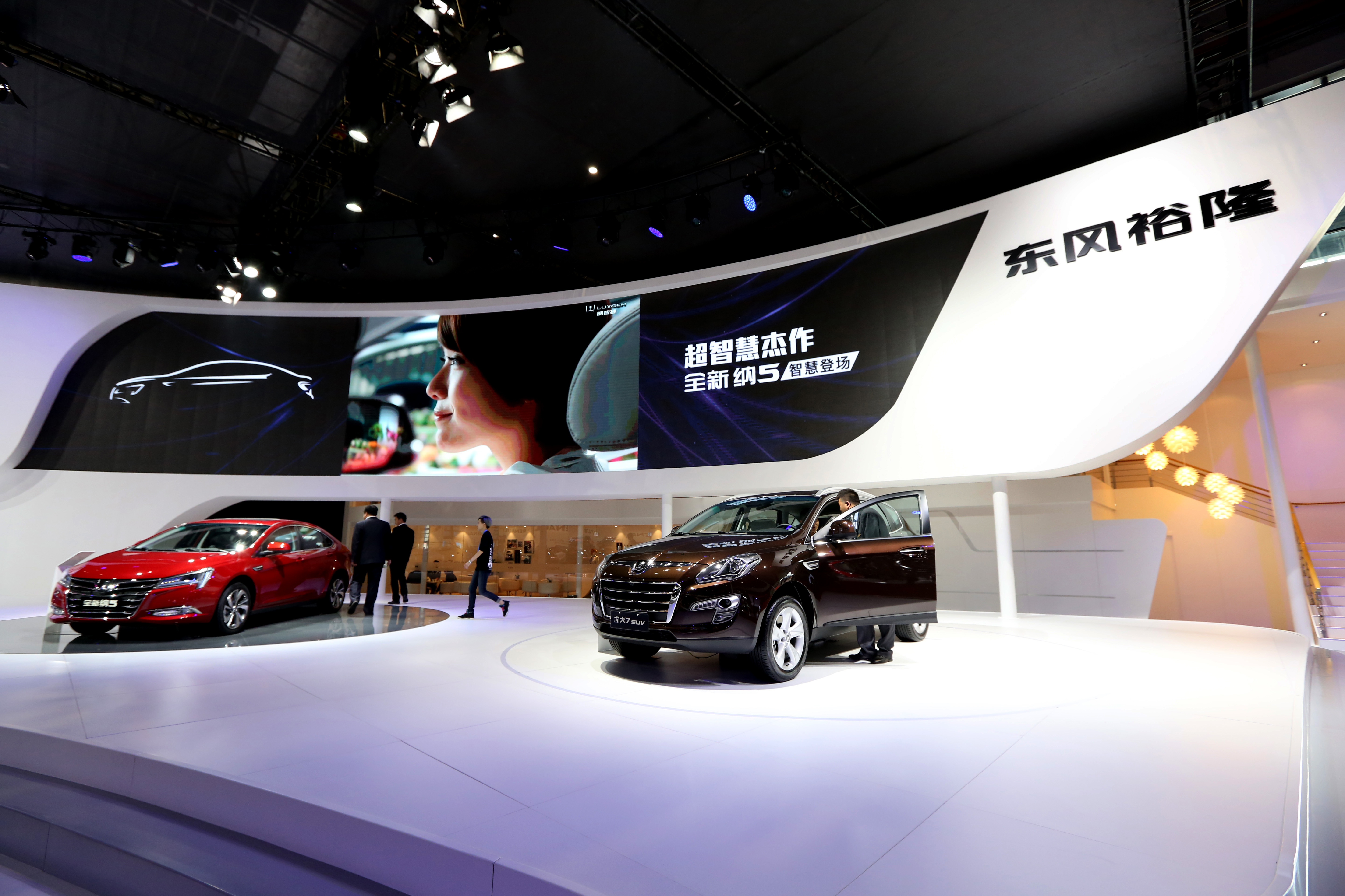 東風裕隆的銷量受到中美貿易戰，導致大陸車市急凍之害，每月銷量僅剩百輛。（東方IC）