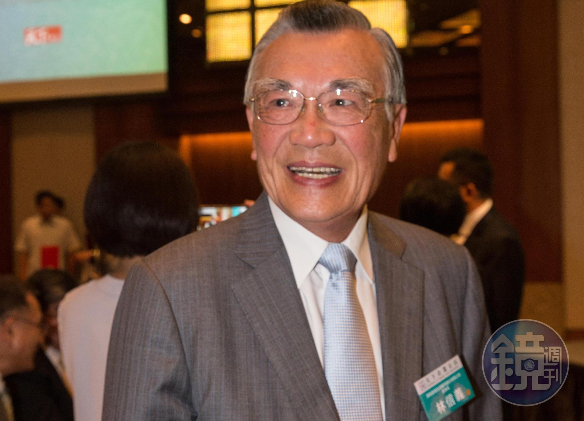 陳國榮卸下裕隆集團副執行長一職後，嚴陳莉蓮重用70多歲的林信義（圖），為中華汽車訂下3大轉型戰略。
