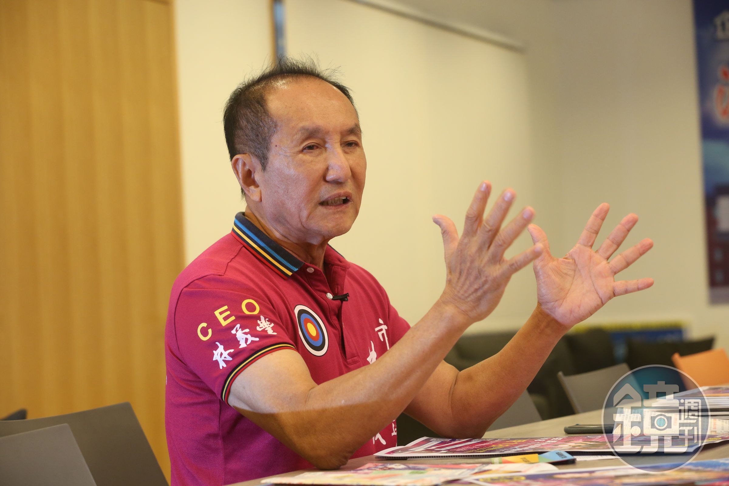 伍彩集團總裁林義豐有意在2020總統大選參一咖。