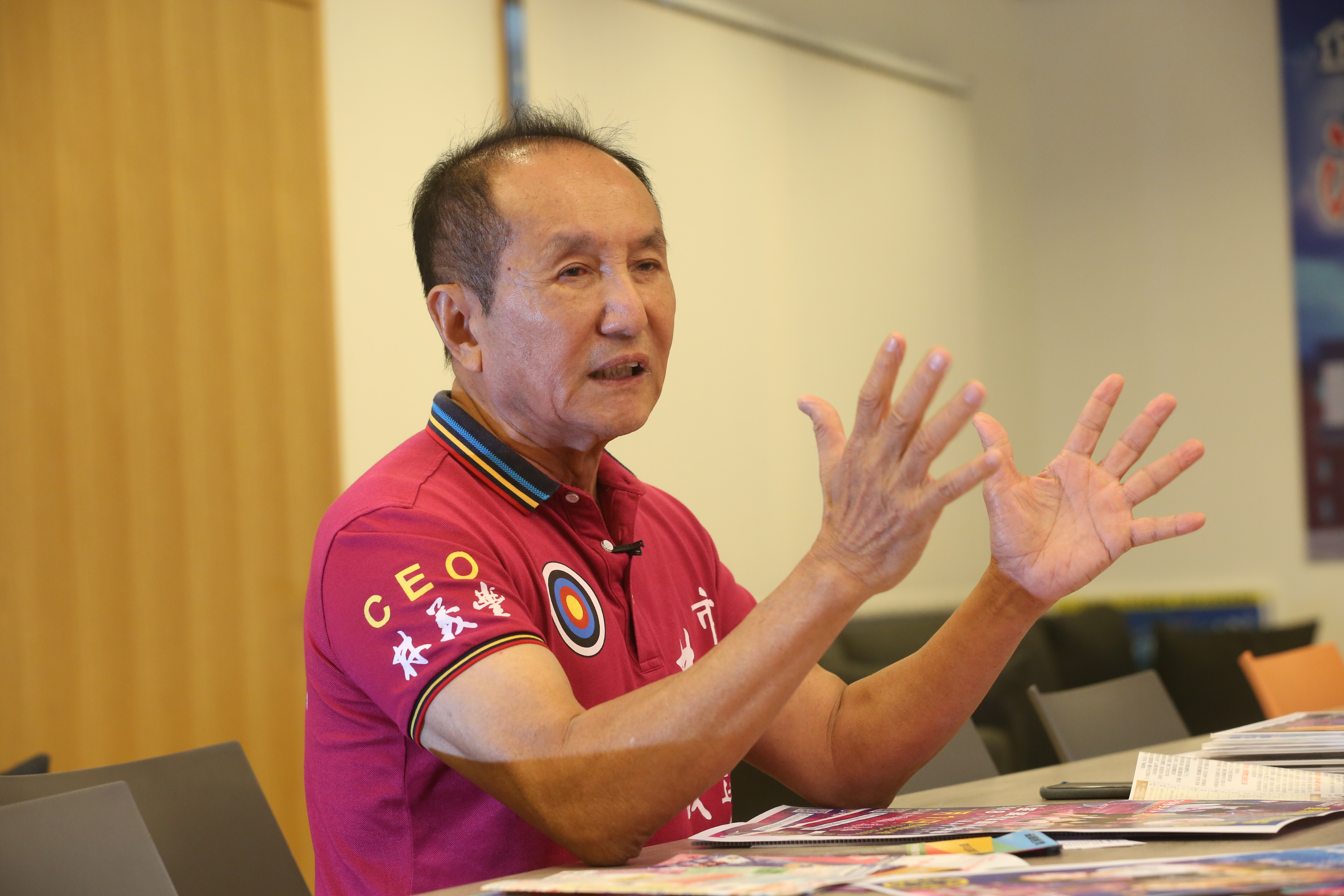 伍彩集團總裁林義豐有意在2020總統大選參一咖。