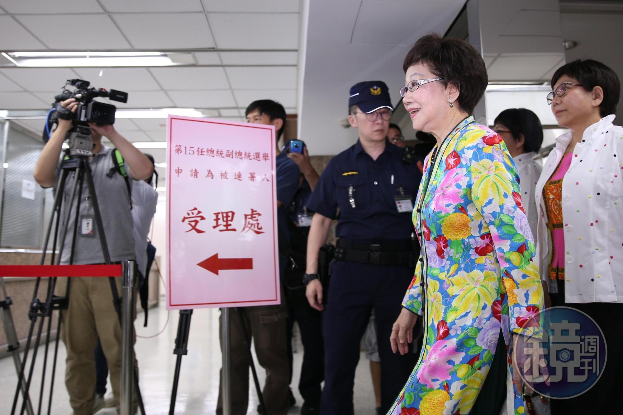 據估計,若呂秀蓮登記成功,今年75歲的她可望成為我國史上最高齡的總統候選人。