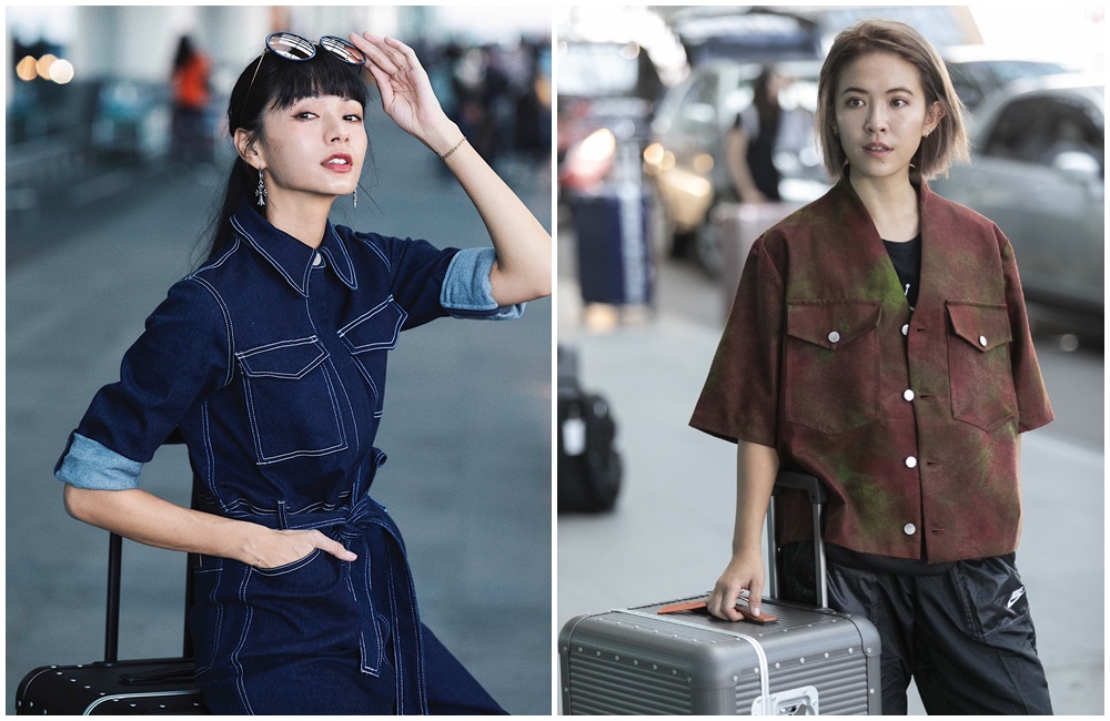 郭源元和余惟受到時尚網路平台Wazaiii的邀請前進米蘭及巴黎時裝週。（Wazaiii提供）