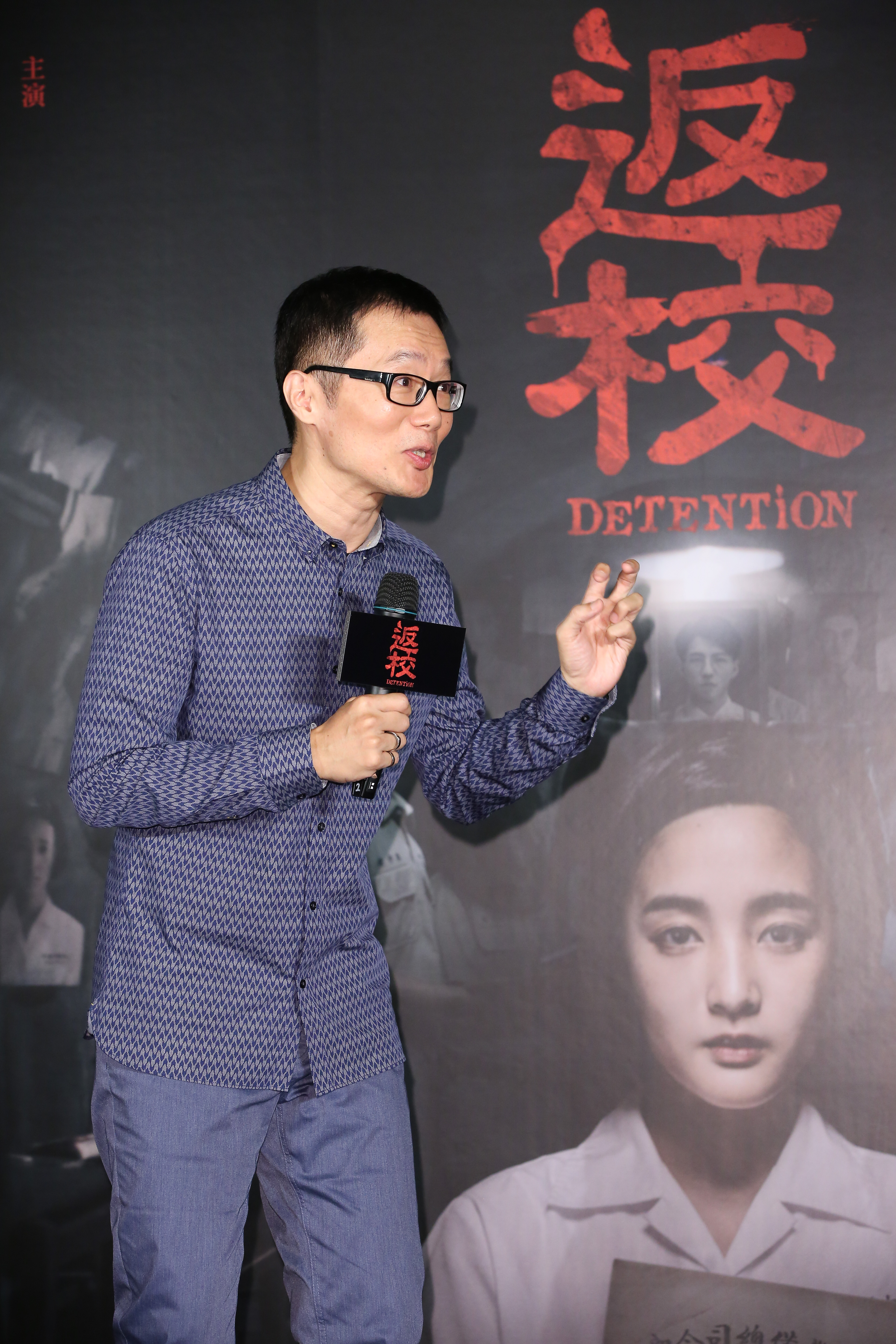 戲中飾演教官的朱宏章，本人其實很nice。
