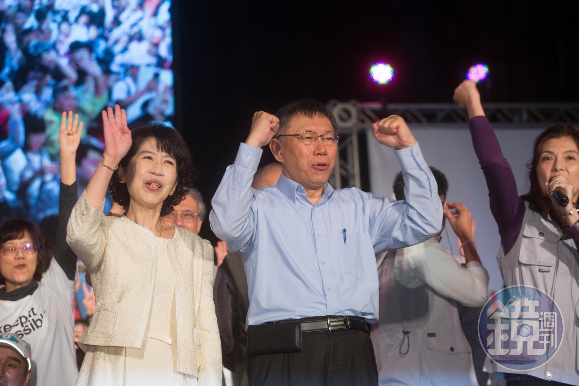 陳佩琪昨（17日）在臉書表示，柯文哲在選後變成「處處跟老婆伸手要錢的無賴漢」。（本刊資料照）