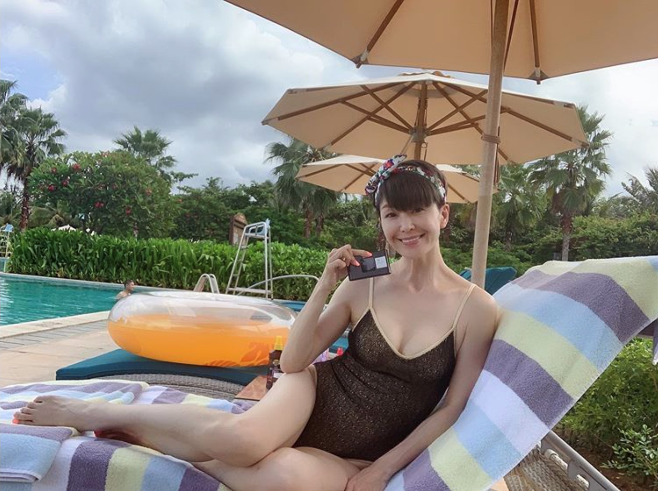 香港女星伍詠薇曾在21歲嫁入豪門，但老公卻意外猝死，還成為別人的小三。（翻攝自伍詠薇IG）