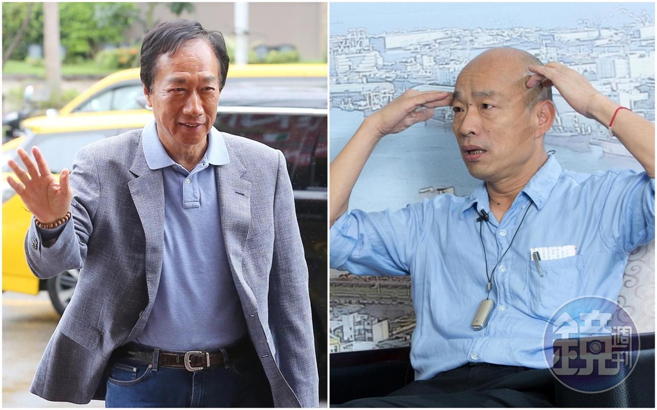 郭台銘決定不參與2020連署競選總統，為政壇再投震撼彈，也讓國民黨整合出現曙光。（本刊資料照）