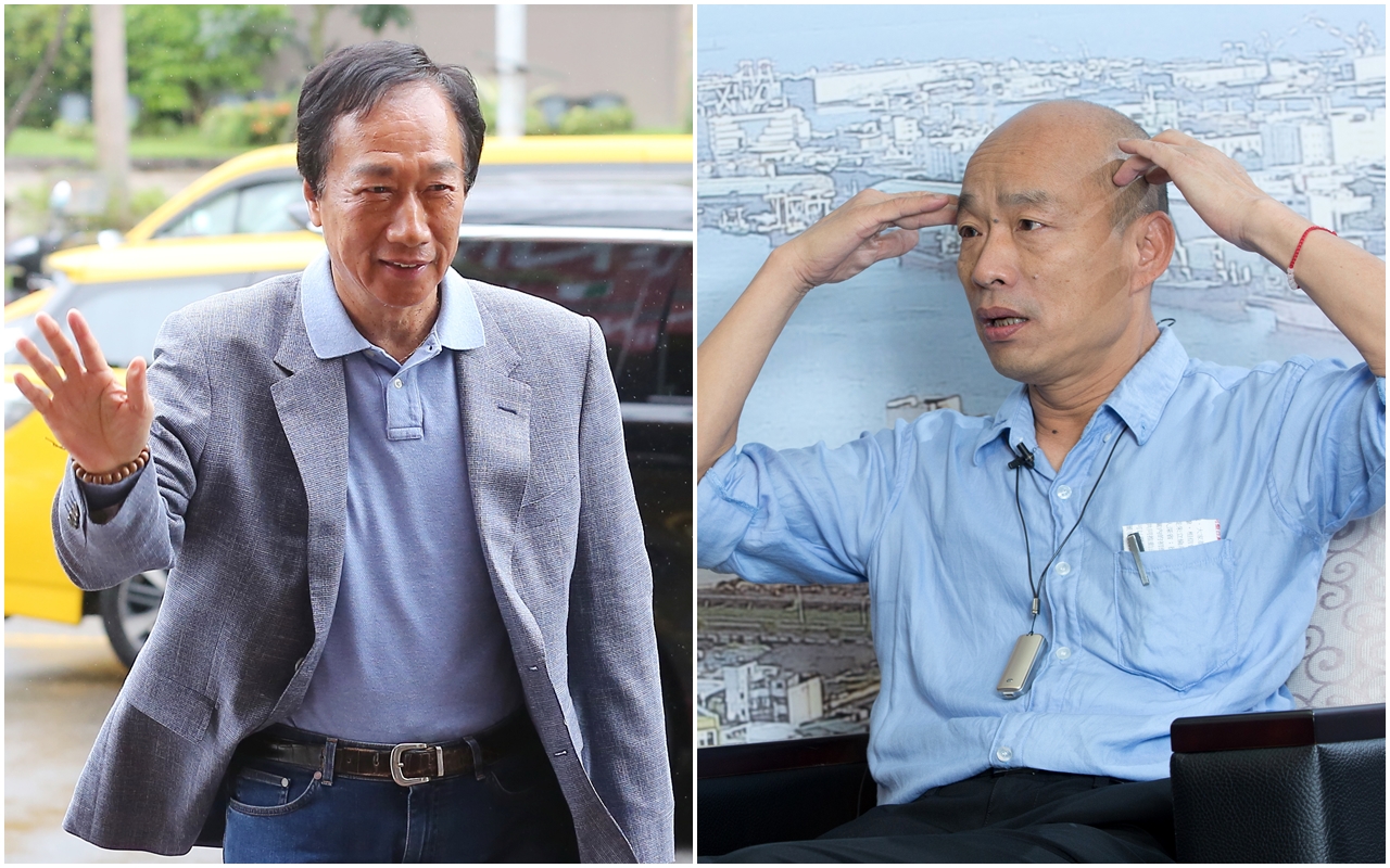 郭台銘決定不參與2020連署競選總統，為政壇再投震撼彈，也讓國民黨整合出現曙光。（本刊資料照）