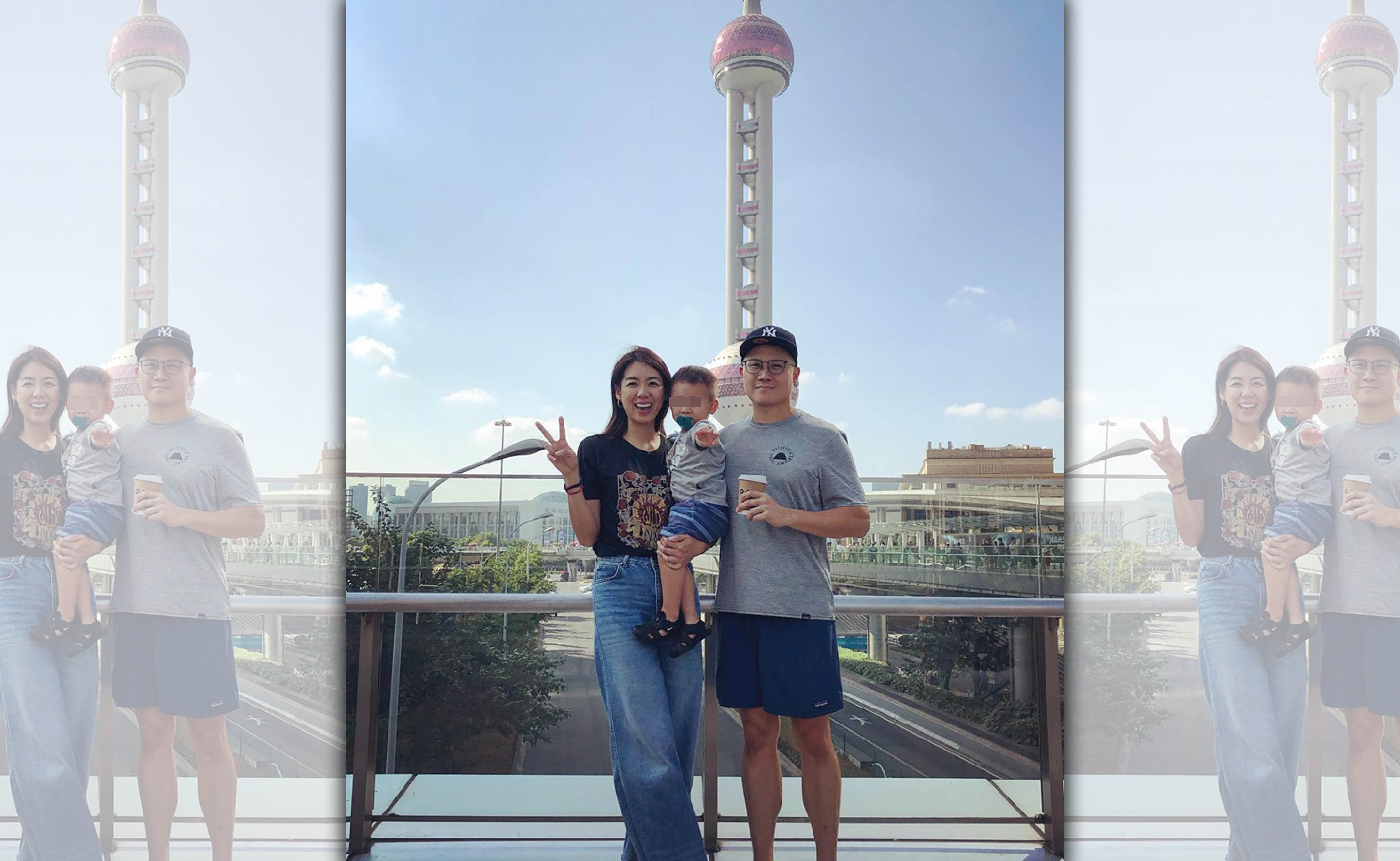 林可彤因家族有癌症病史，對家庭健康很注意，結婚當媽後更很少外食。（天主教失智老人基金會提供）