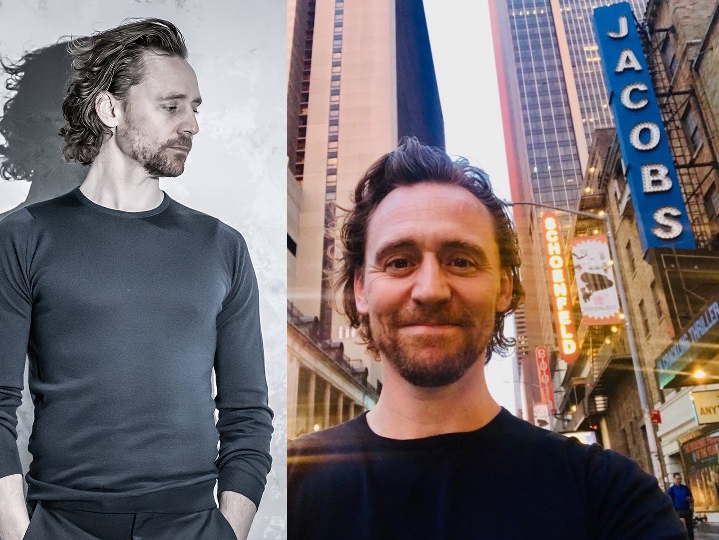 英國男星湯姆希德斯頓在舞台劇《背叛》的演出，竟有女觀眾邊看邊自慰。（翻攝自湯姆希德斯頓IG)