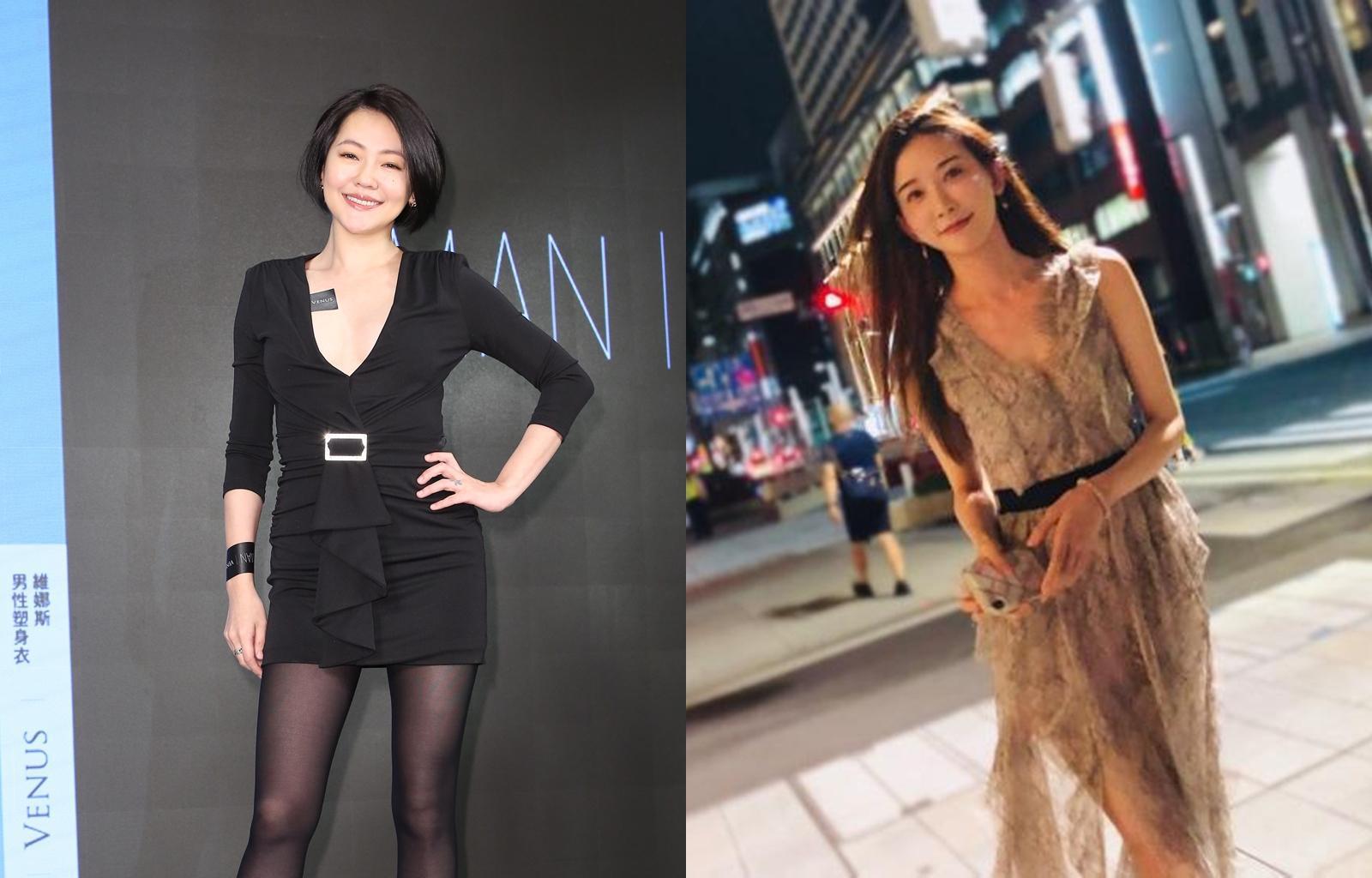 小S今（18日）出席塑身衣代言記者會，表示最近完全與林志玲失聯。（左為本刊照片，右翻攝自林志玲IG）