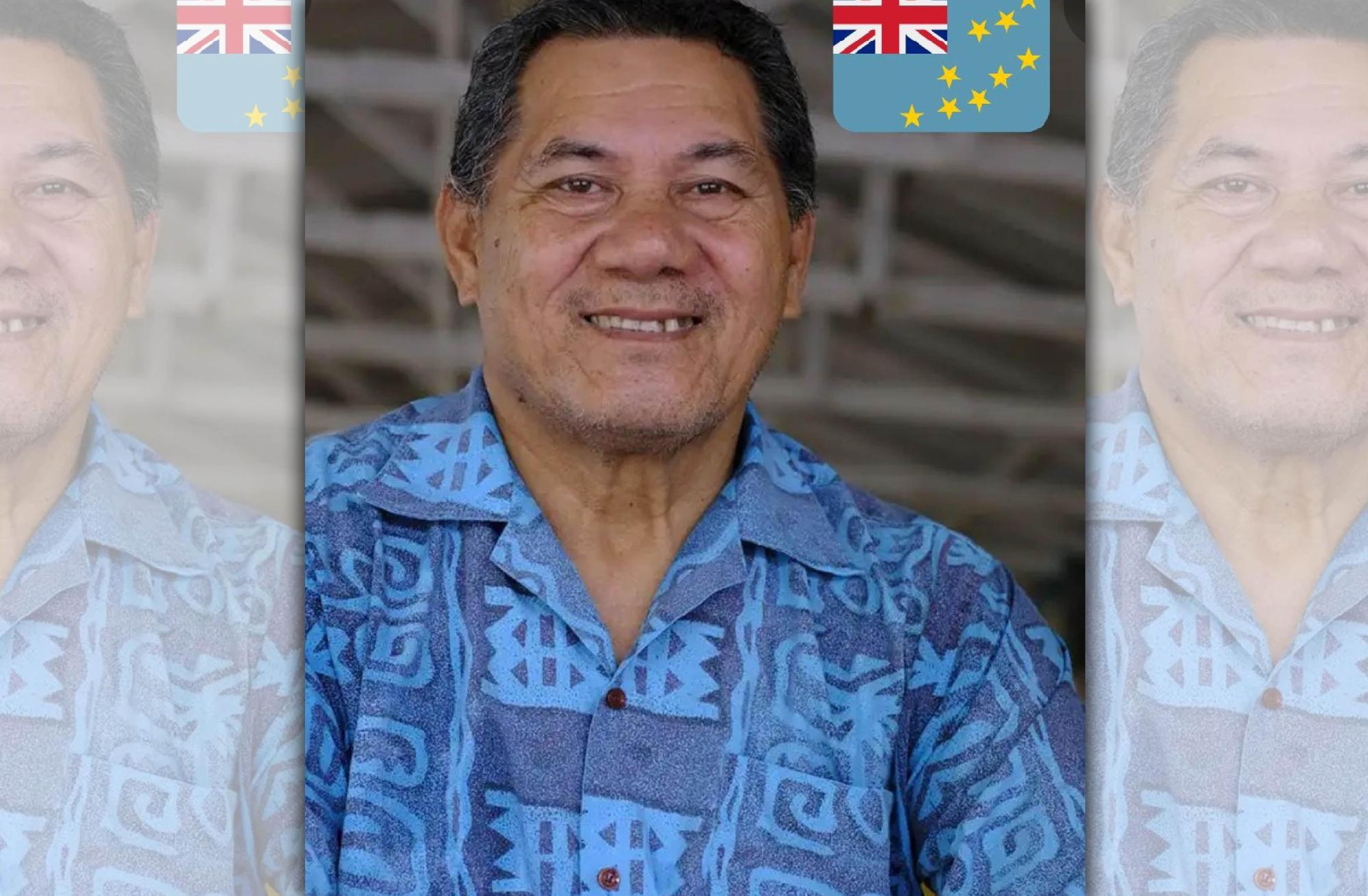 吐瓦魯(Tuvalu)今選出新總理那塔諾(Kausea Natano)。(翻攝自@niuslady推特)