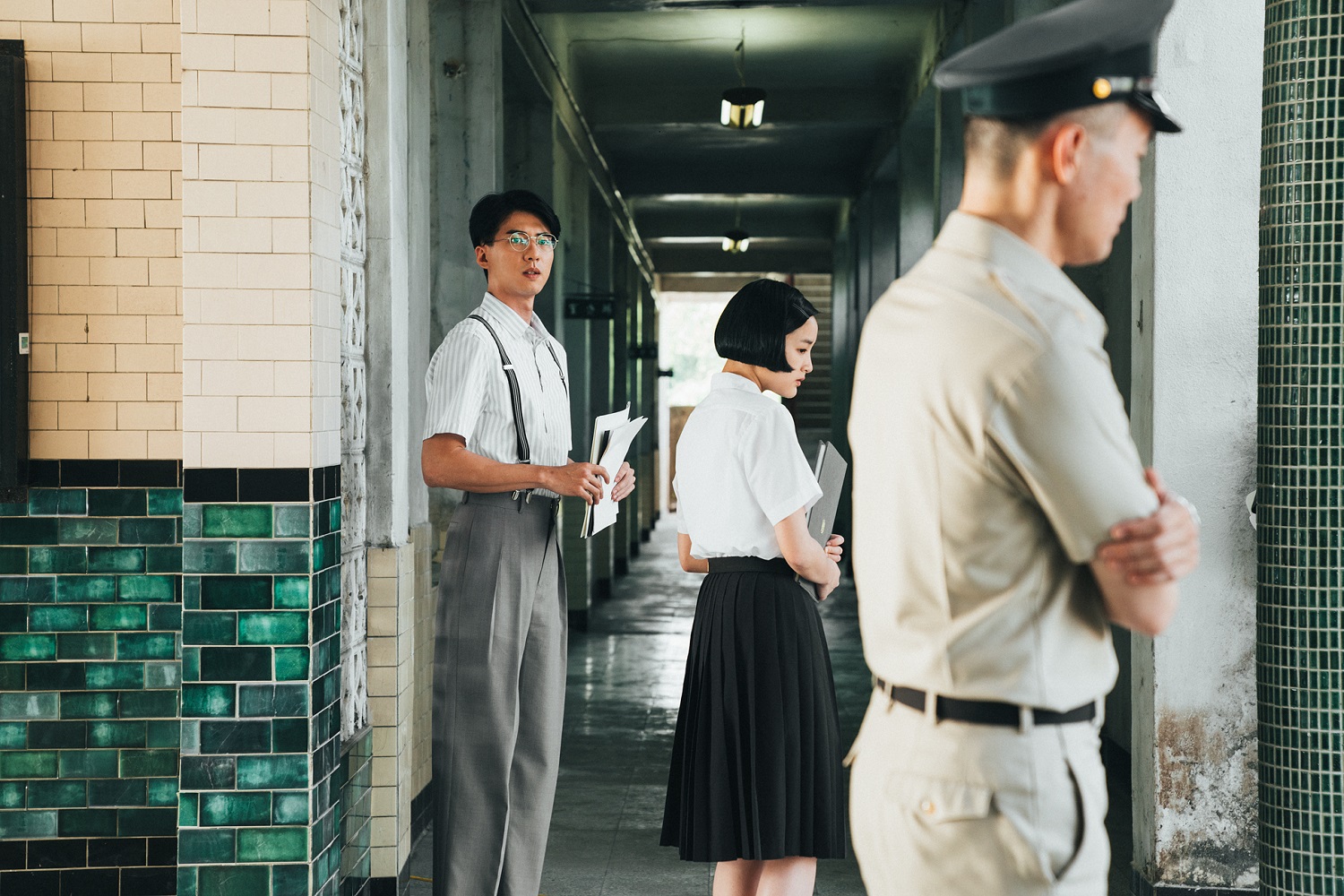  傅孟柏與王淨在《返校》中有很壓抑的帥生戀。（影一製作所提供）