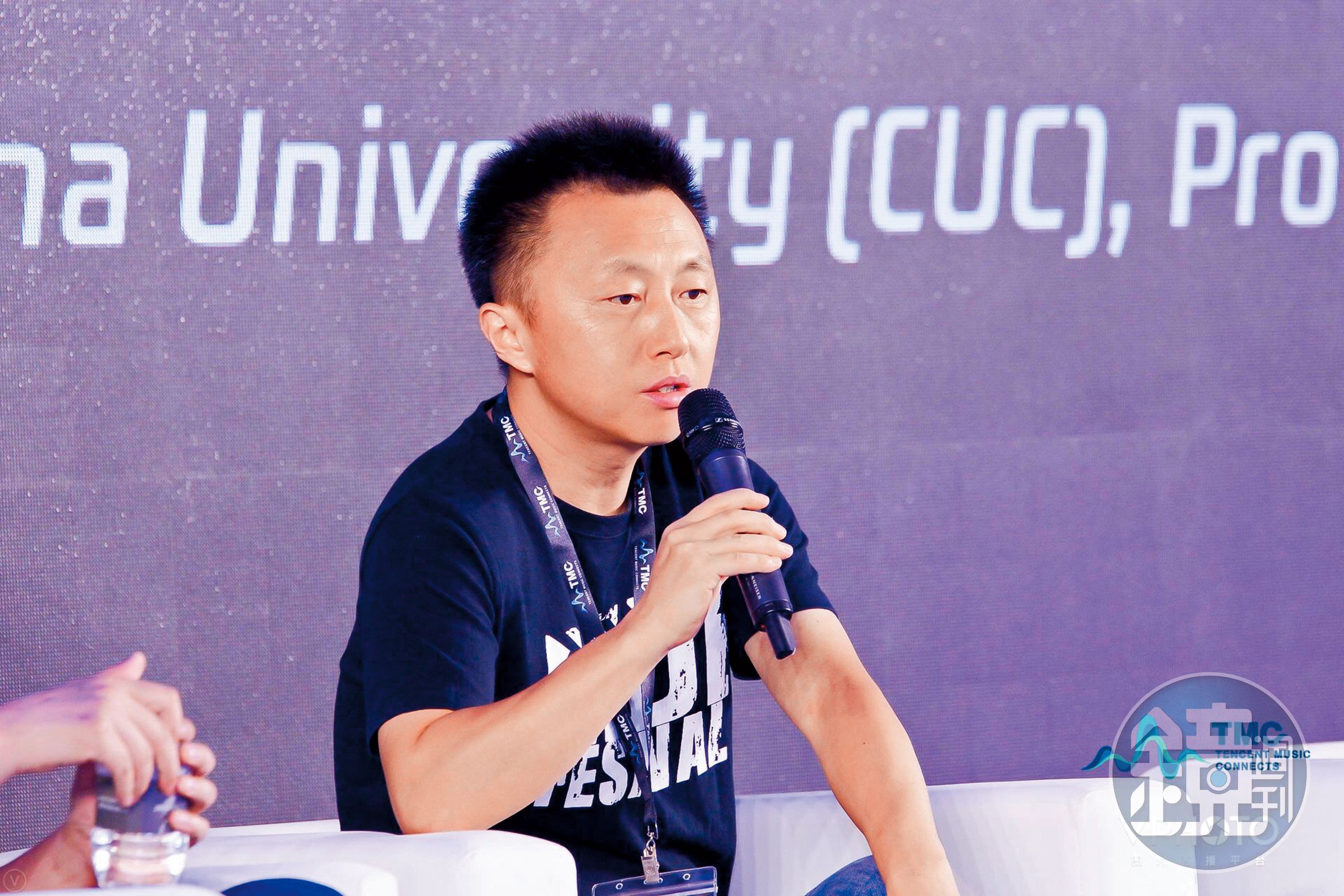 單蔚多次來台灣參加音樂論壇及交流活動，與台灣樂界關係密切。（迷笛提供）