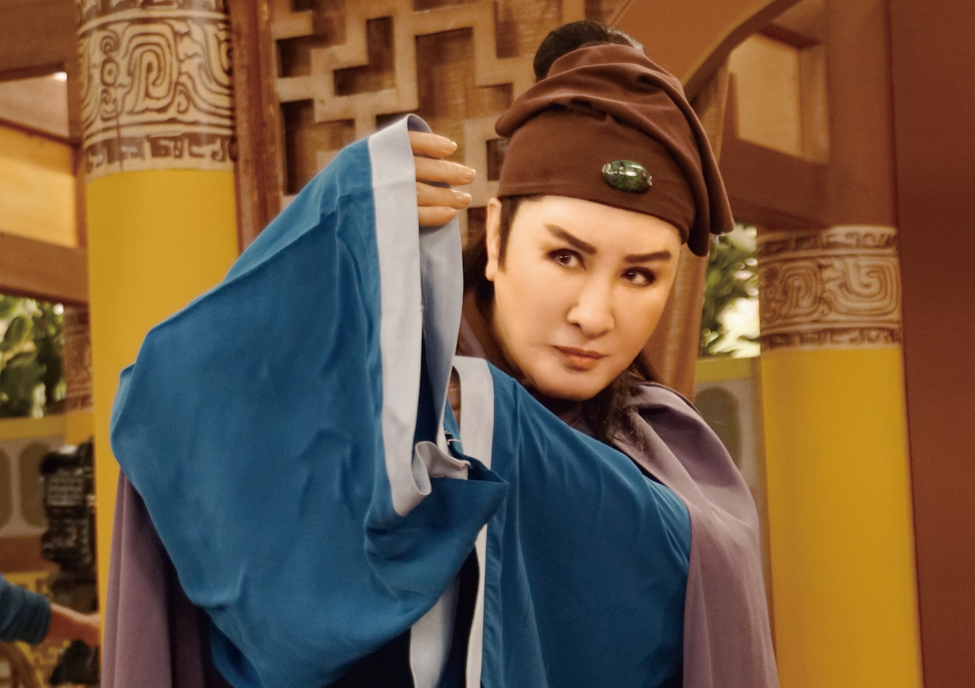 楊麗花為戲親自配唱主題曲,唱到工作人員眼眶紅。(麗生百合提供)